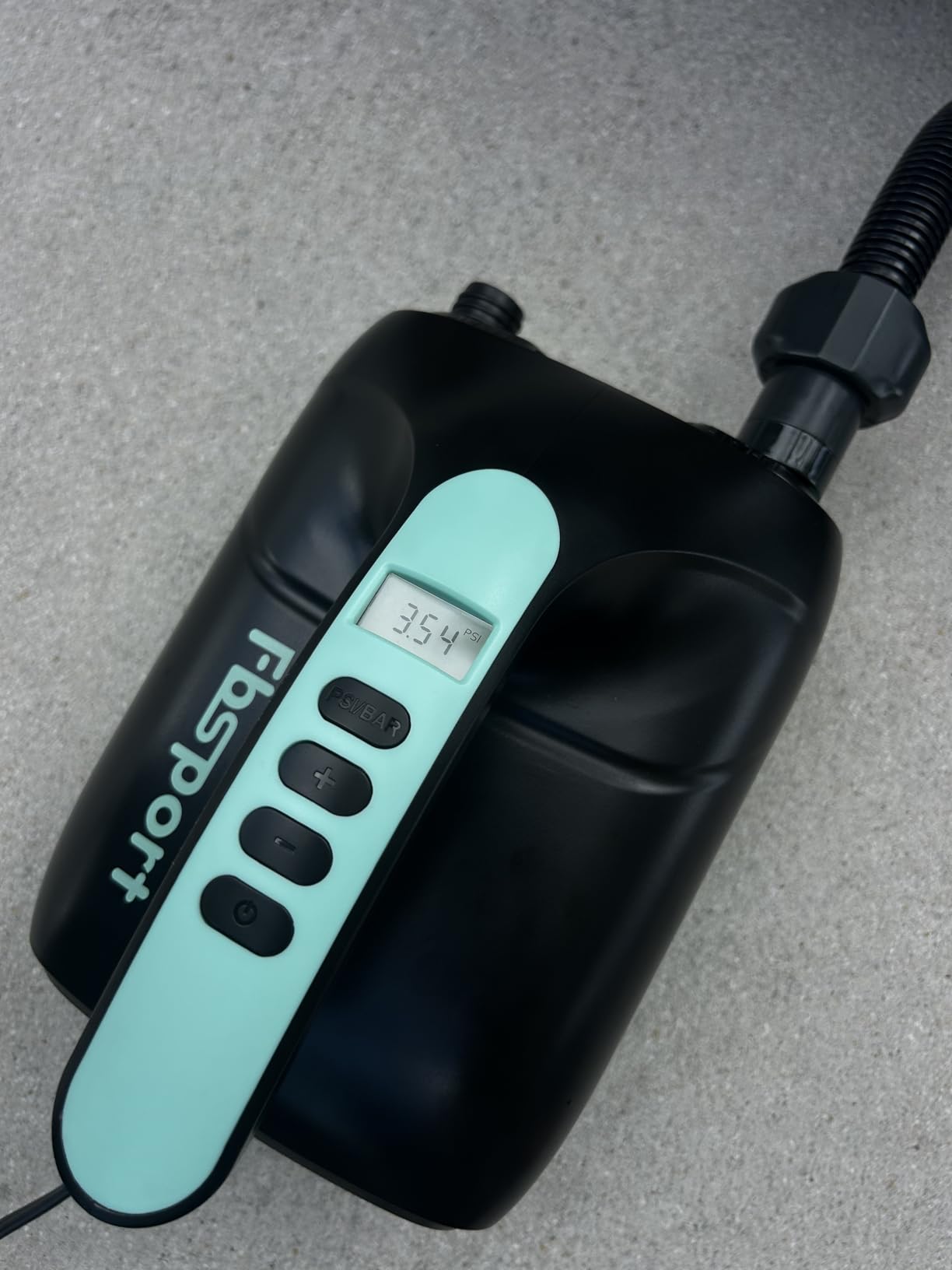 Electric Paddle Board Pump, 20PSI SUP Air Pump with Inflation & Deflation Functions & 12V DC Car Connector, Portable Quick Inflator for Inflatable Paddleboard, Kayaks, Boats and Air Mattresses customer photo 1
