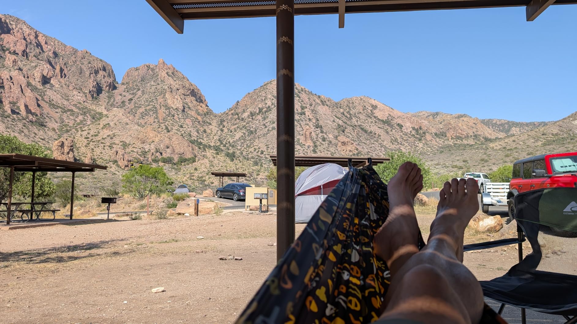 Roo Double Hammock | Made from Strong & 100% Recycled Water Resistant Ripstop Fabric | Comfortable, Packable, Lightweight (Lifetime Adventure Grade Warranty), Granite Gray customer photo 1