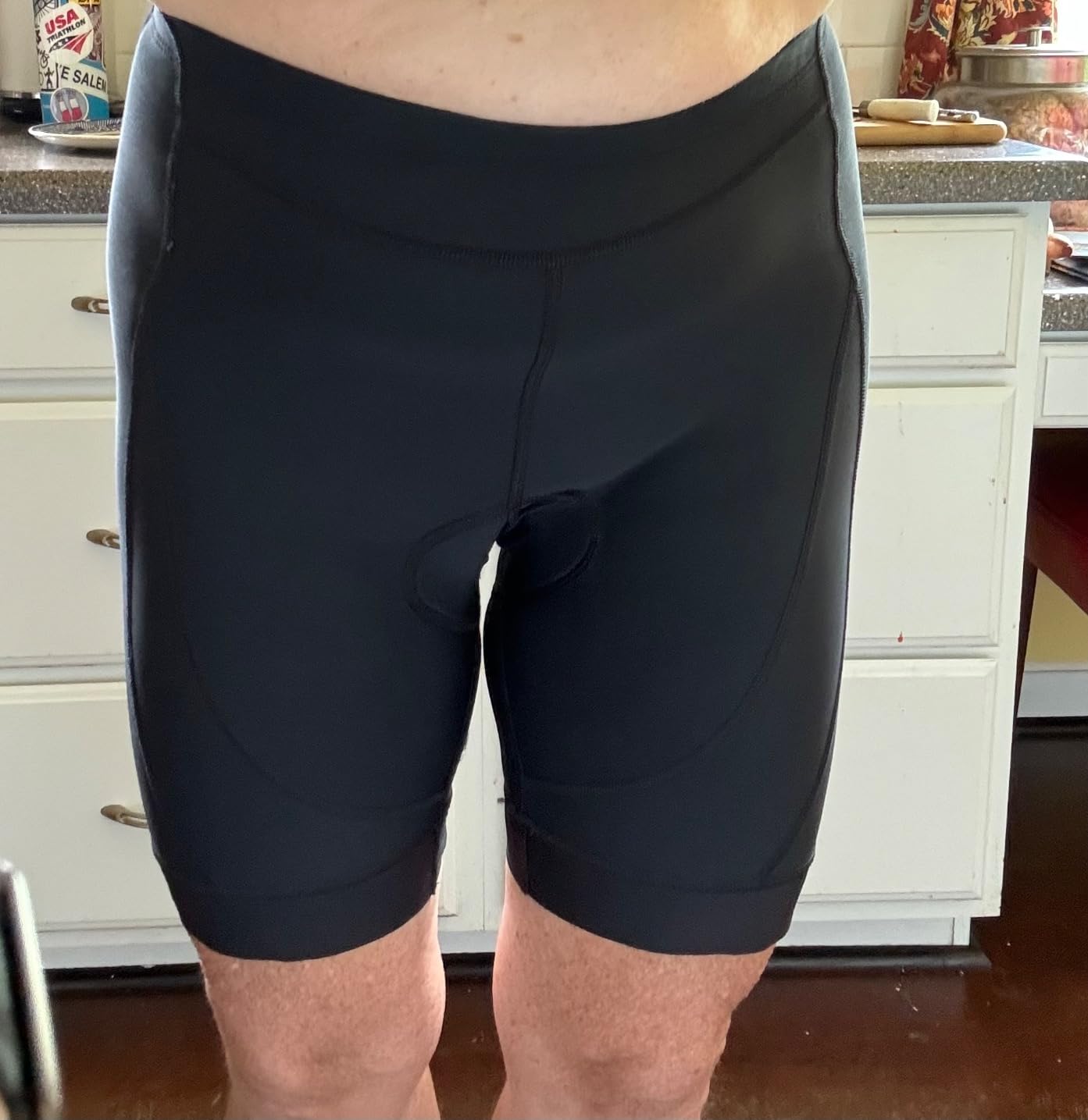 Ewedoos Padded Bike Shorts Women 4D Padding Cycling Shorts with Pocket Road Mountain Ride Womens Biking Bicycle Biker Shorts customer photo 1