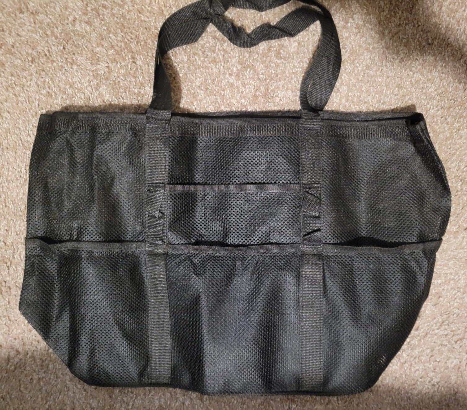 SRISE Mesh Beach Bag - Large Beach Tote Bag for Family Beach Bag for Toys & Vacation Essentials customer photo 2