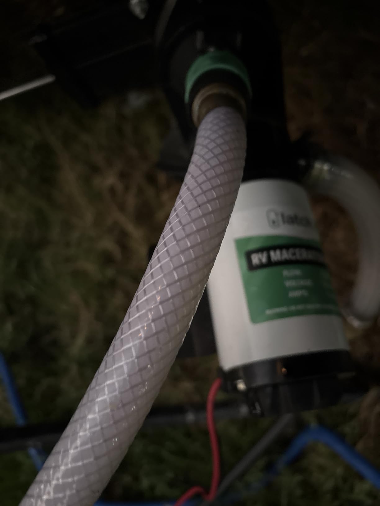 LATCH.IT V2.0 RV Macerator Pump 12VDC | 12-15GPM Macerator Pump for RV | 10-Feet Lift RV Waste Pump Macerator | Self-Priming & Portable | Portable RV Waste Pump w/Fittings, Hoses & Clamps! customer photo 1