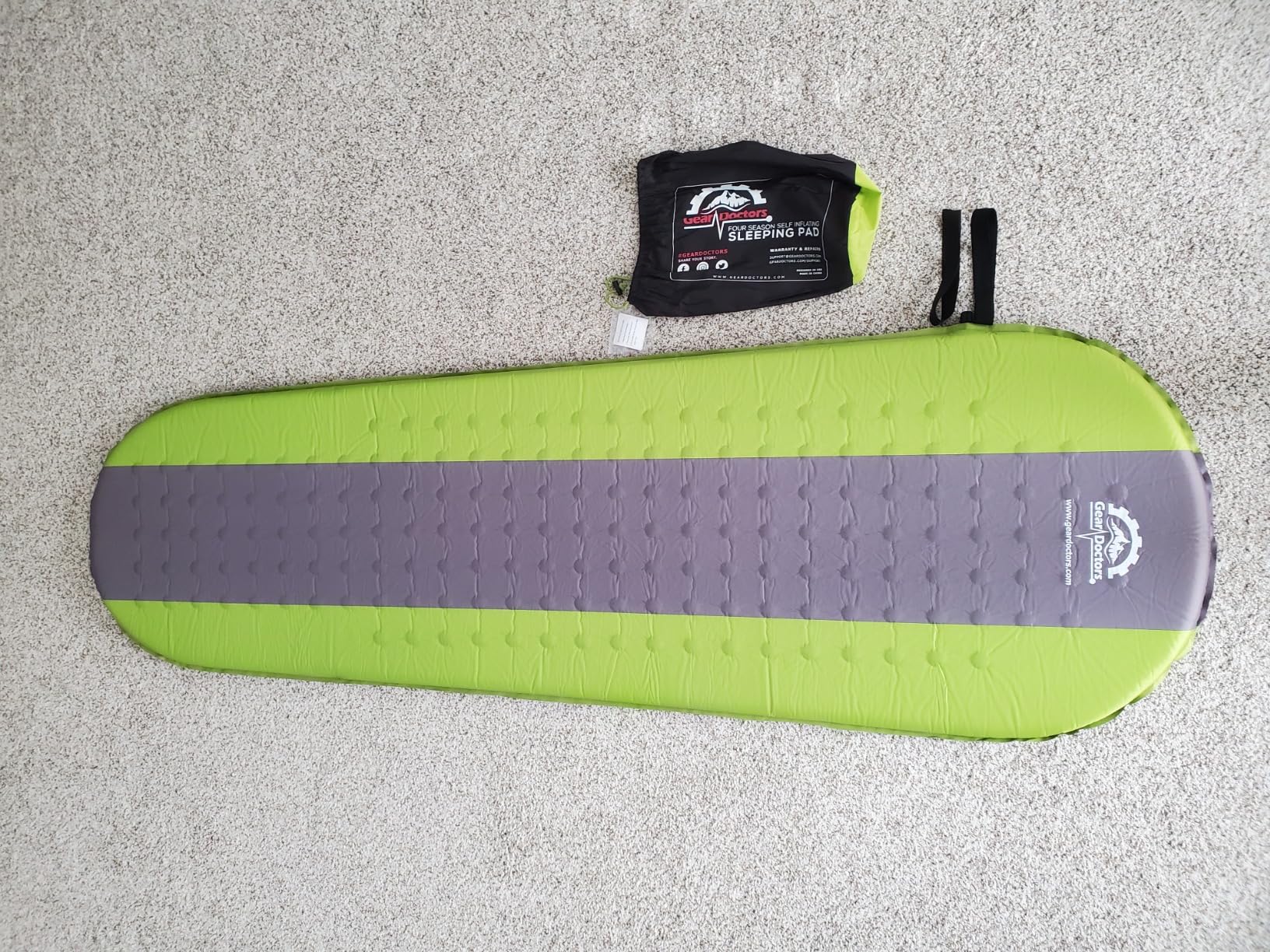 Gear Doctors Artemis 8.3 R-Value Self Inflating Sleeping Pad Camping - 4 Season 3D Air Foam 4