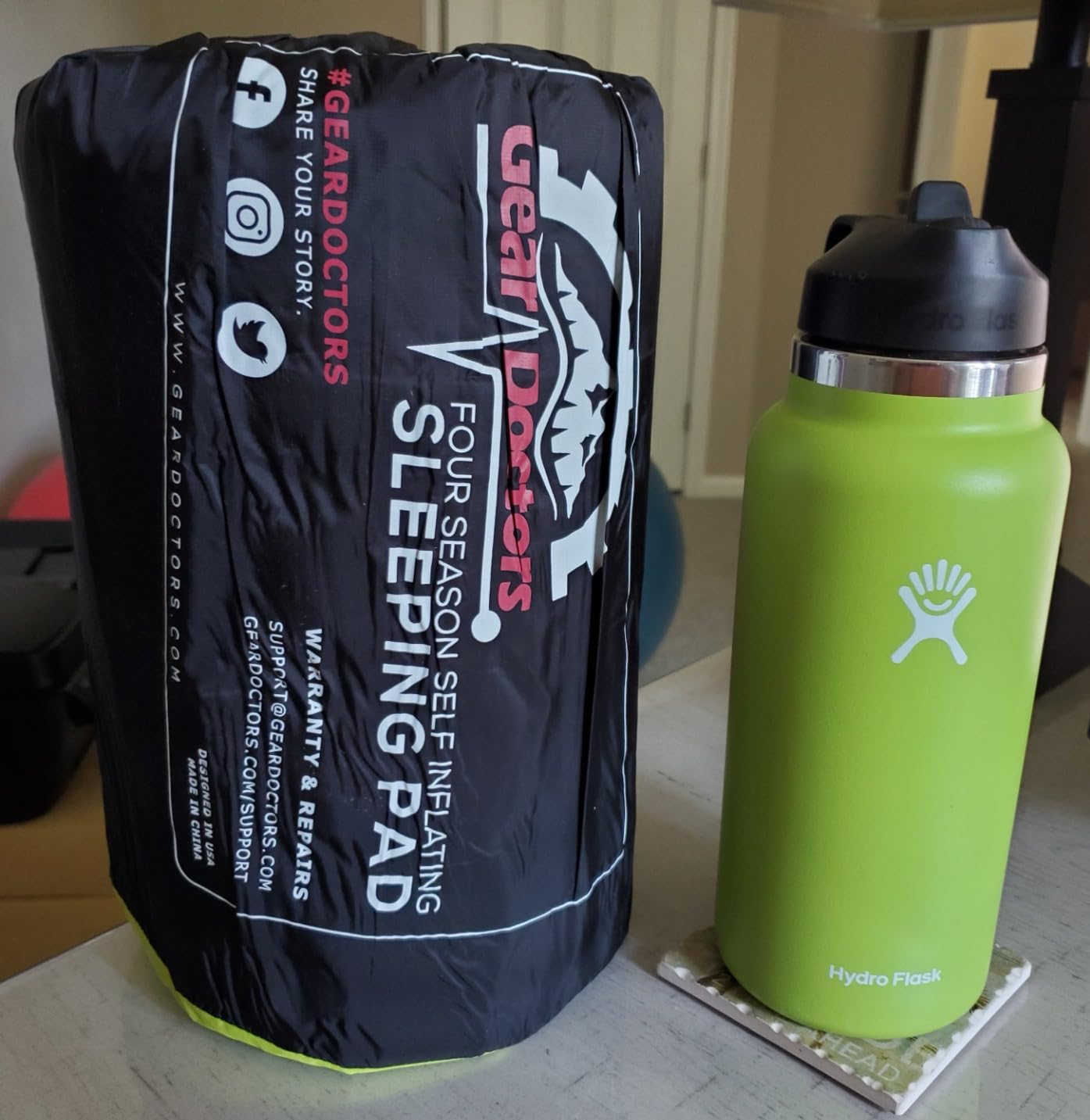 Gear Doctors Artemis 8.3 R-Value Self Inflating Sleeping Pad Camping - 4 Season 3D Air Foam 4