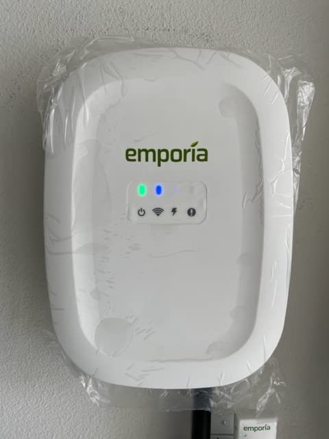 EMPORIA Level 2 EV Charger w/ J1772 Connector - 48 Amp, 240V WiFi Enabled Electric Vehicle Charging Station, 25ft Cable, NEMA 14-50, White customer photo 1
