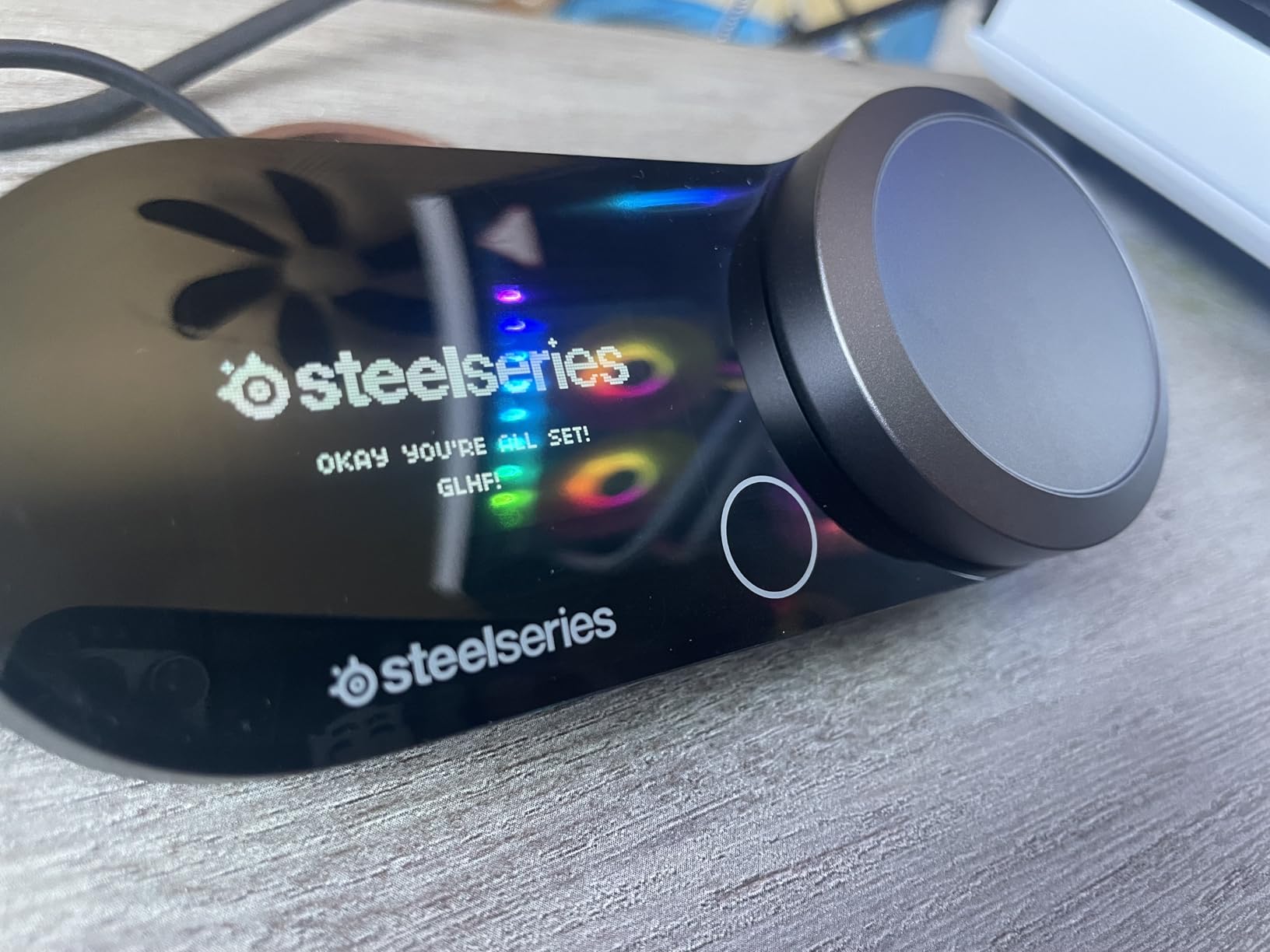 SteelSeries Arctis Nova Pro Multi-System Gaming Headset - Premium Hi-Fi Drivers, Hi-Res Audio, 360 Spatial Audio, GameDAC Gen 2, ESS Sabre Quad-DAC, Stealth Retractable Mic - PC, PS5, PS4, Switch customer photo 2