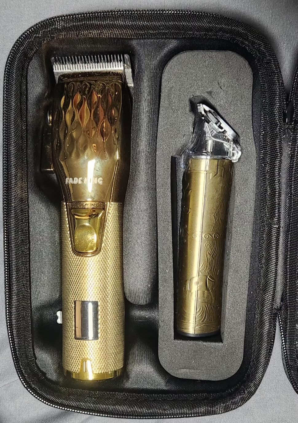 FADEKING Professional Hair Clippers for Men, Cordless Barber Clippers & Beard Trimmer Set - Precision Hair Trimmer for Home/Barber Use, Men Grooming Kit - Fathers Day Gift for Dad Men Husband customer photo 2