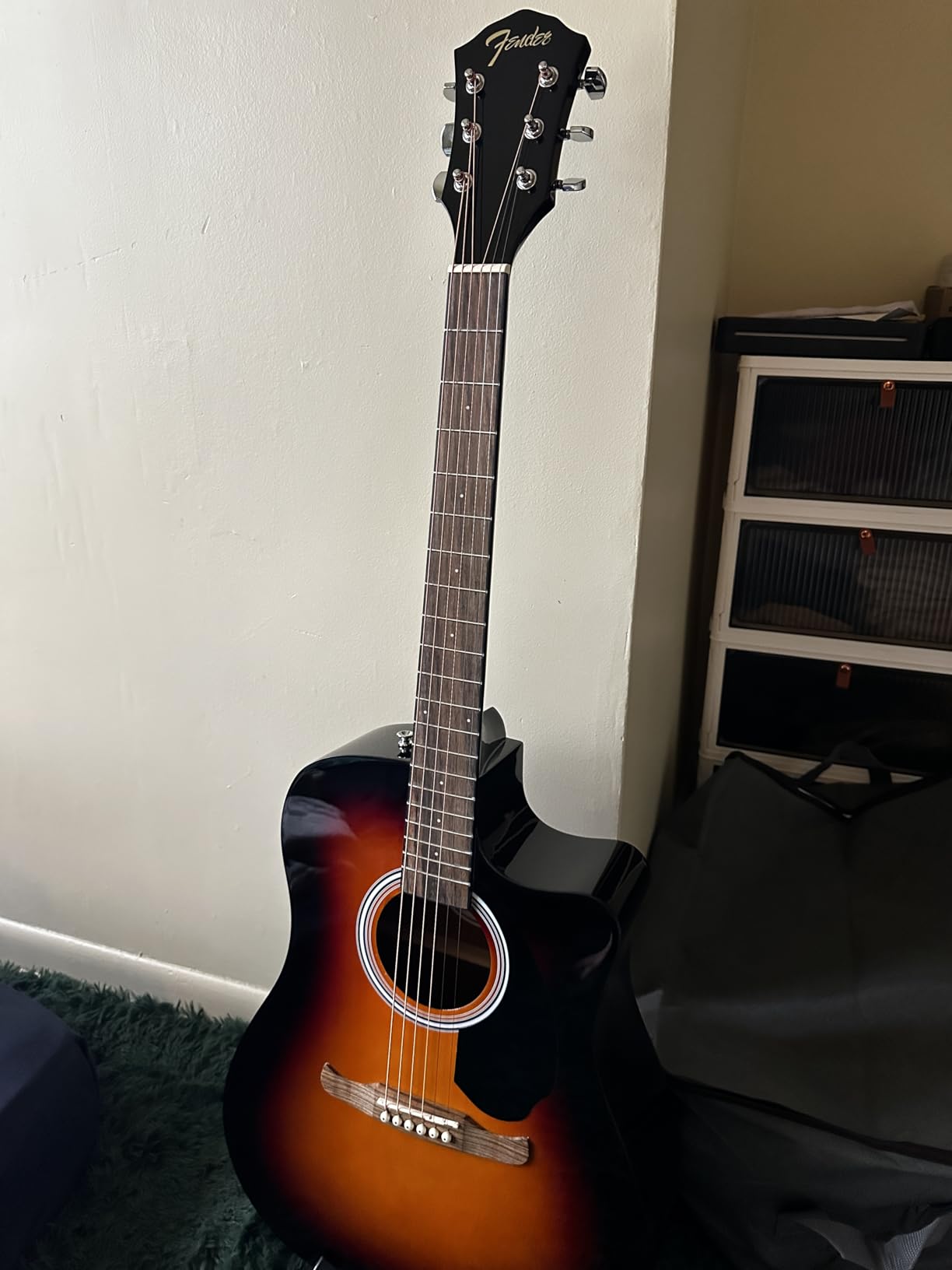 Fender FA-125CE Dreadnought Acoustic Electric Guitar, with 2-Year Warranty, Natural customer photo 2