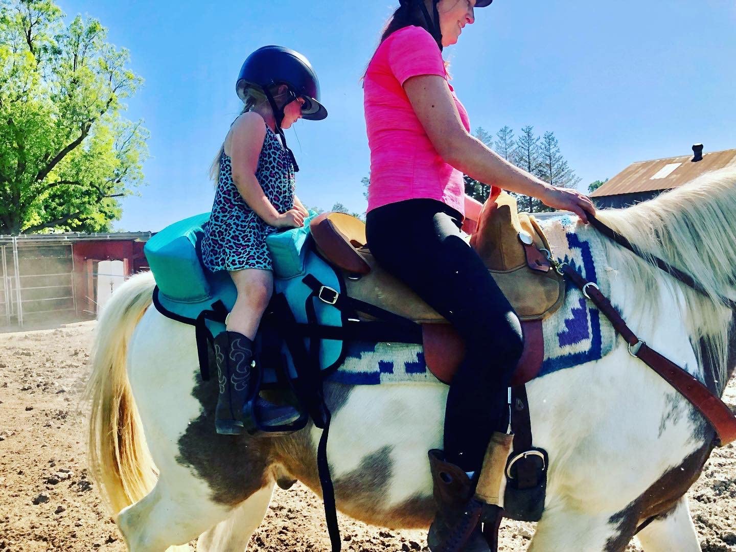 HILASON Western Horse Saddle Buddy Seat for Kids | Compatible with Horses Children Junior Equestrian customer photo 1