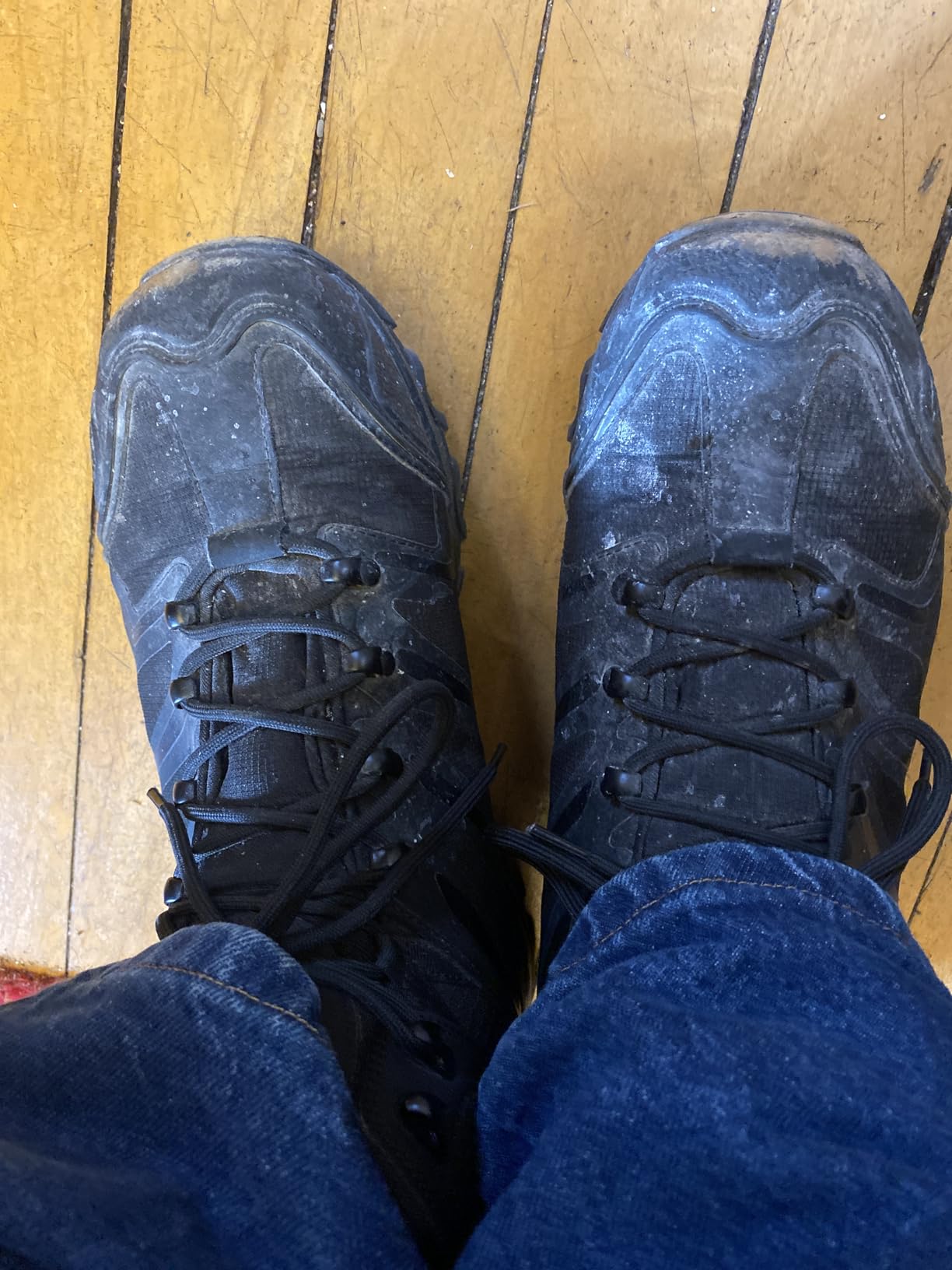 NORTIV 8 Men's Ankle High Waterproof Hiking Boots customer photo 2