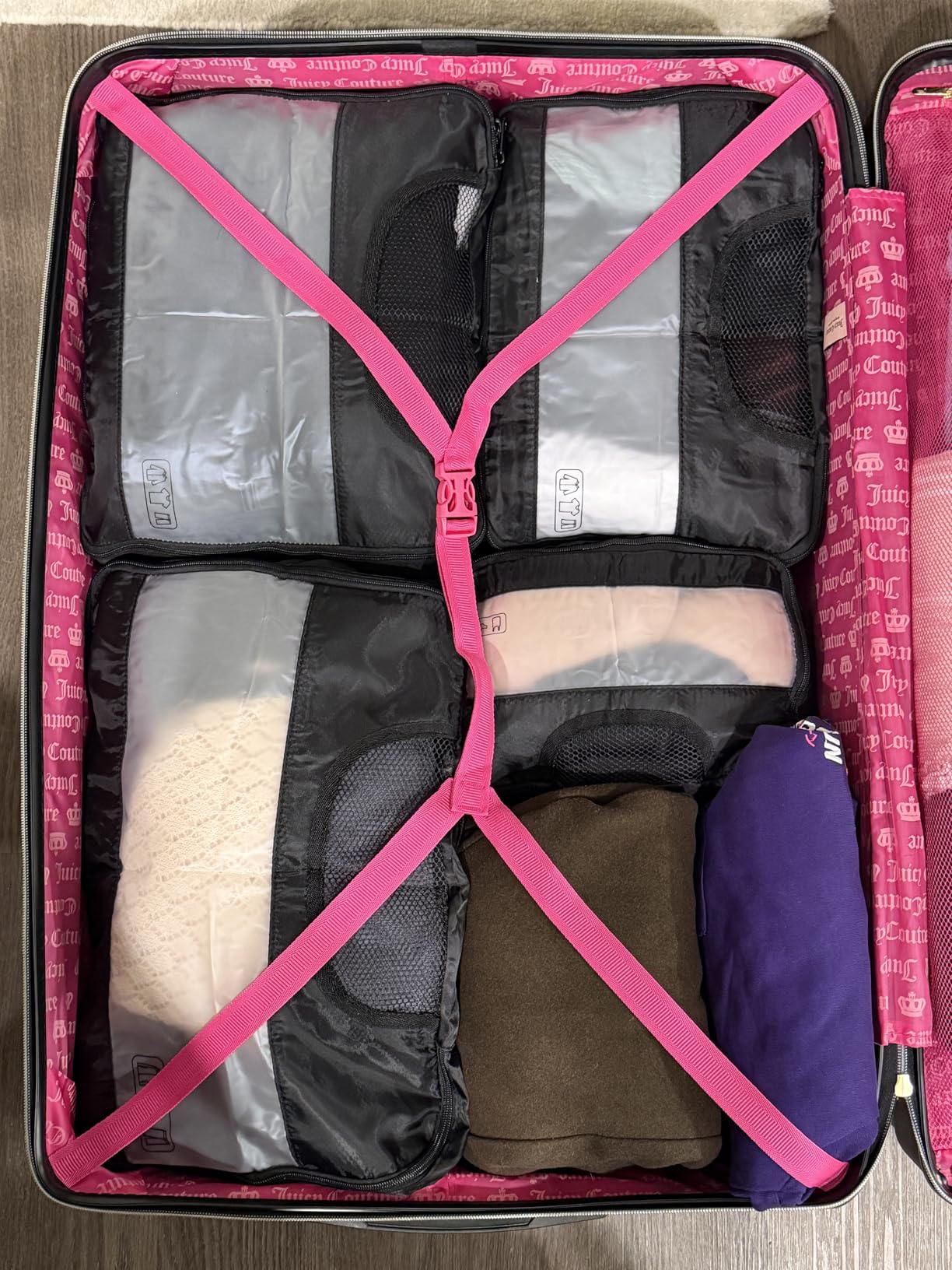 Veken 10 Set/8 Set Packing Cubes for Travel Essentials, Suitcase Organizer Bags in 4 Sizes, Carry-On Luggage Accessories with Laundry Bag & Passport Holder customer photo 1