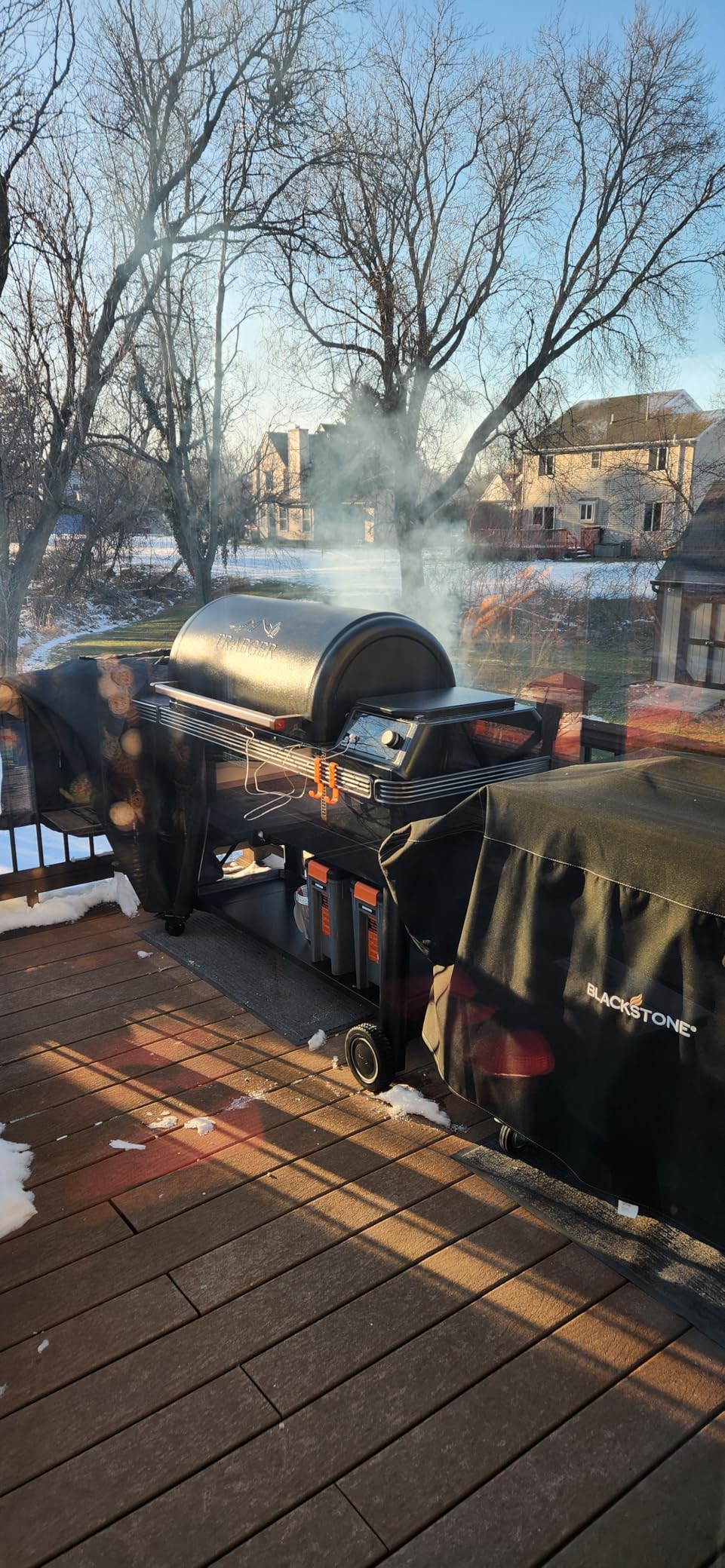 Traeger Ironwood XL Wood Pellet Smoker Grill, 924 Sq In Cooking Area, WiFIRE Smart Temperature Control, Up to 500 Degrees, Super Smoke Mode, 6 in 1 Outdoor BBQ Electric Smoker and Grill customer photo 1