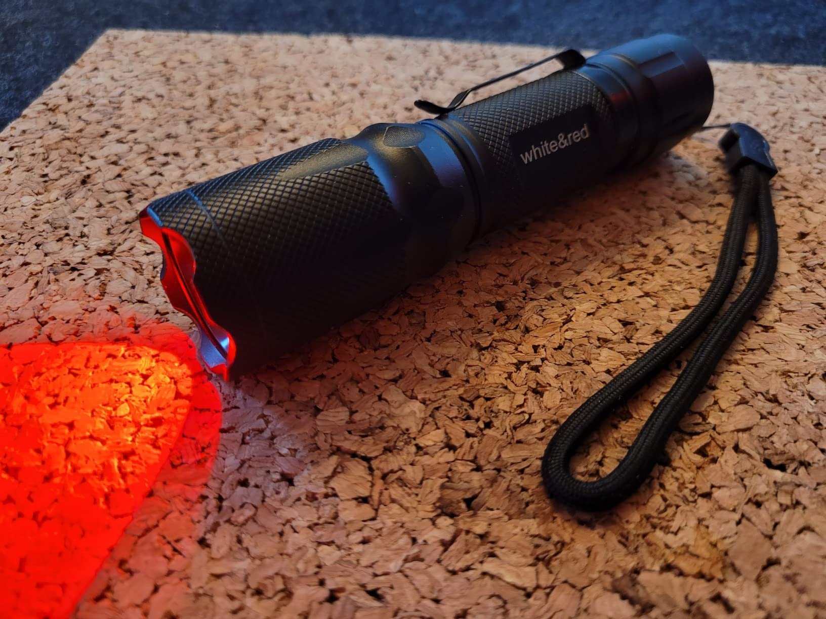 Upgraded Red Flashlight with White & High/Low Power Red Light Options, Memory, Zoom Lens for Astronomy customer photo 1