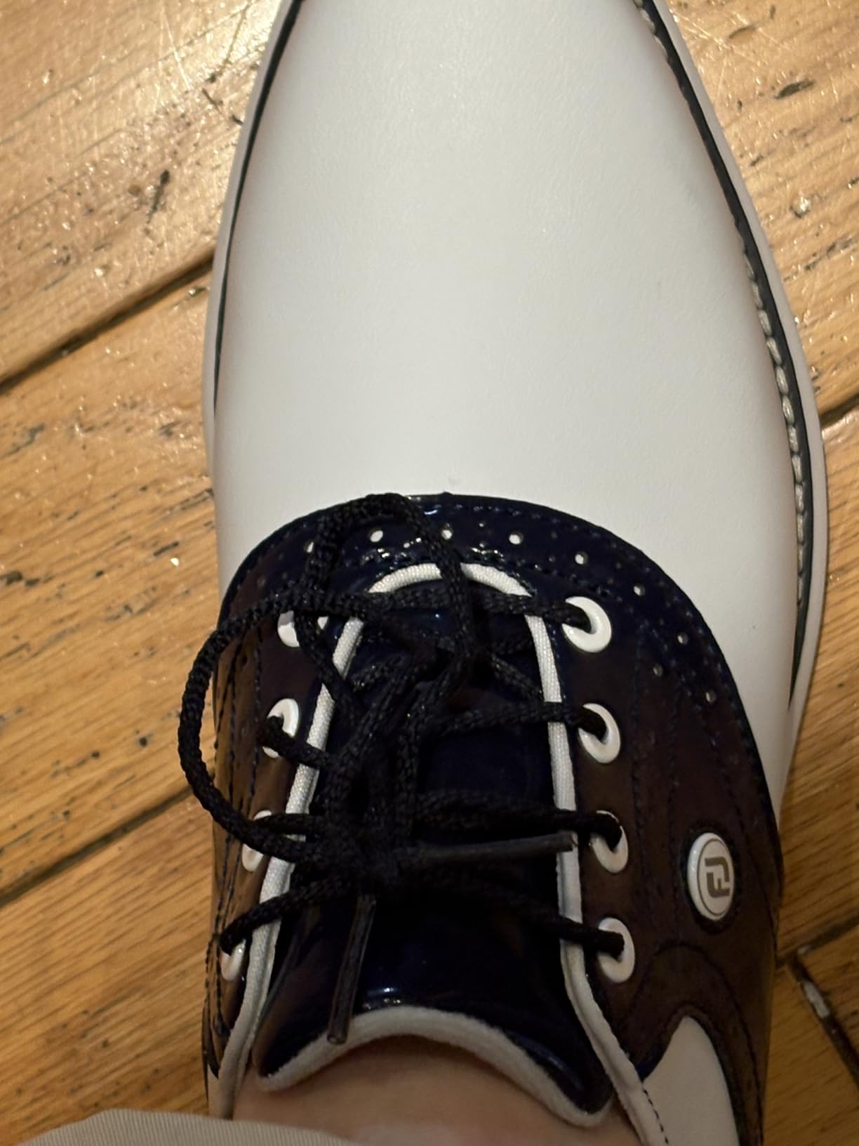 FootJoy Women's Traditions Spikeless Previous Season Style Golf Shoe customer photo 1