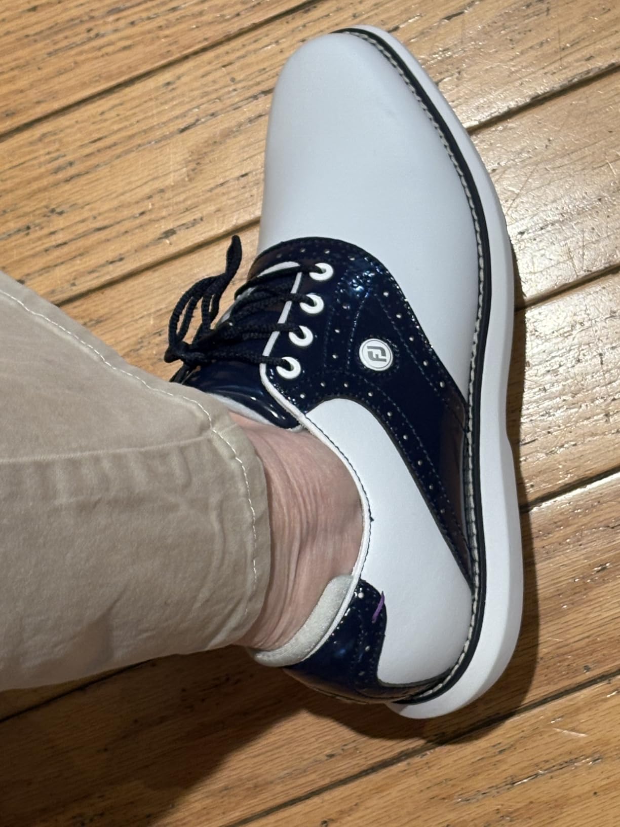 FootJoy Women's Traditions Spikeless Previous Season Style Golf Shoe customer photo 2