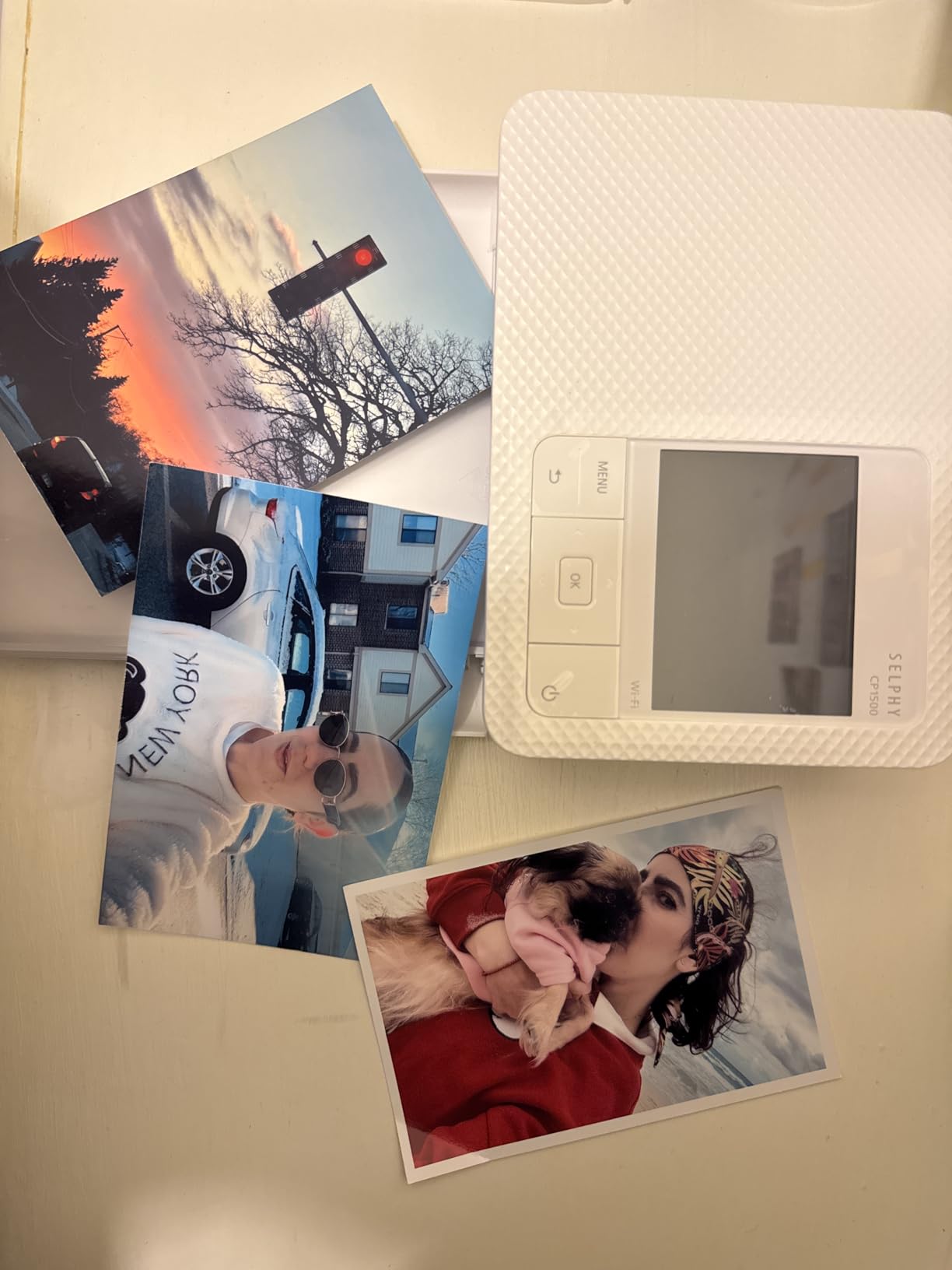 Canon Selphy CP1500 Wireless Compact Photo Printer (Black) customer photo 1