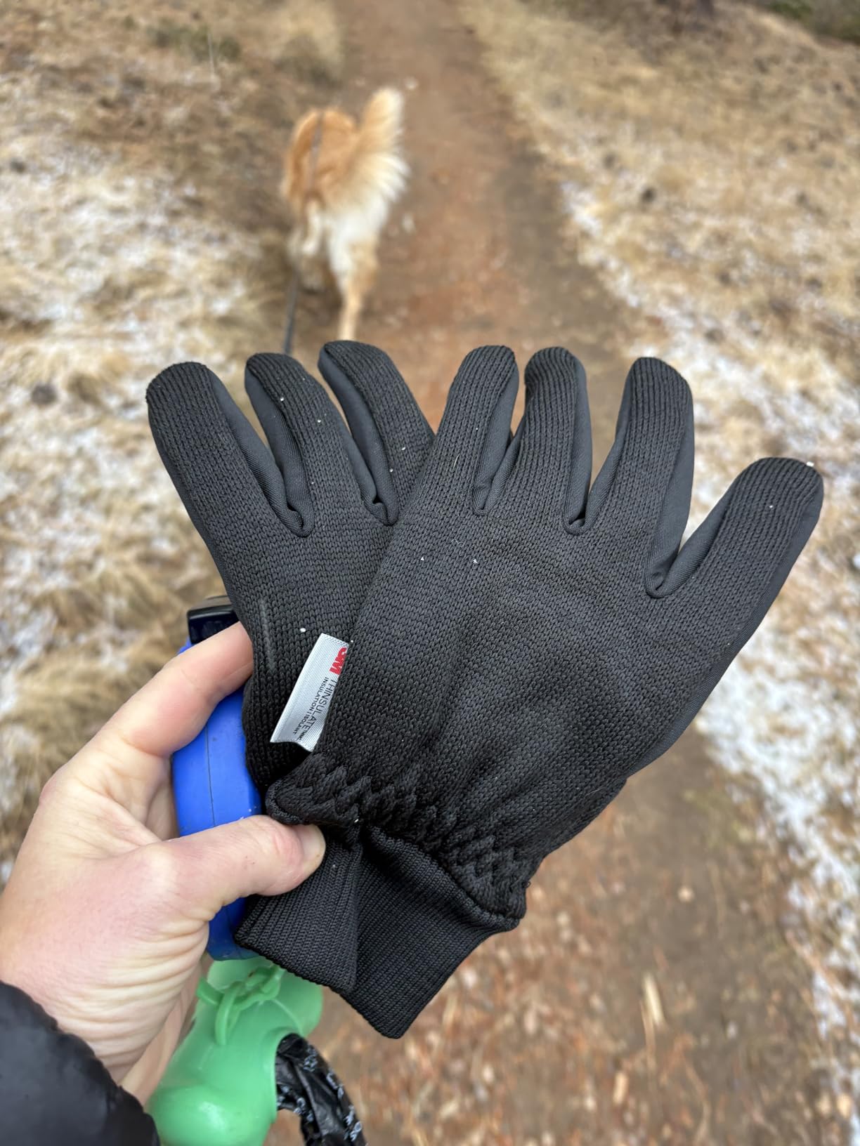 Winter Gloves for Men/Women -10°F 3M Thinsulate Warm Touch Screen Snow Ski Bicycle Bike Gloves for Driving/Cycling/Running/Hiking customer photo 1