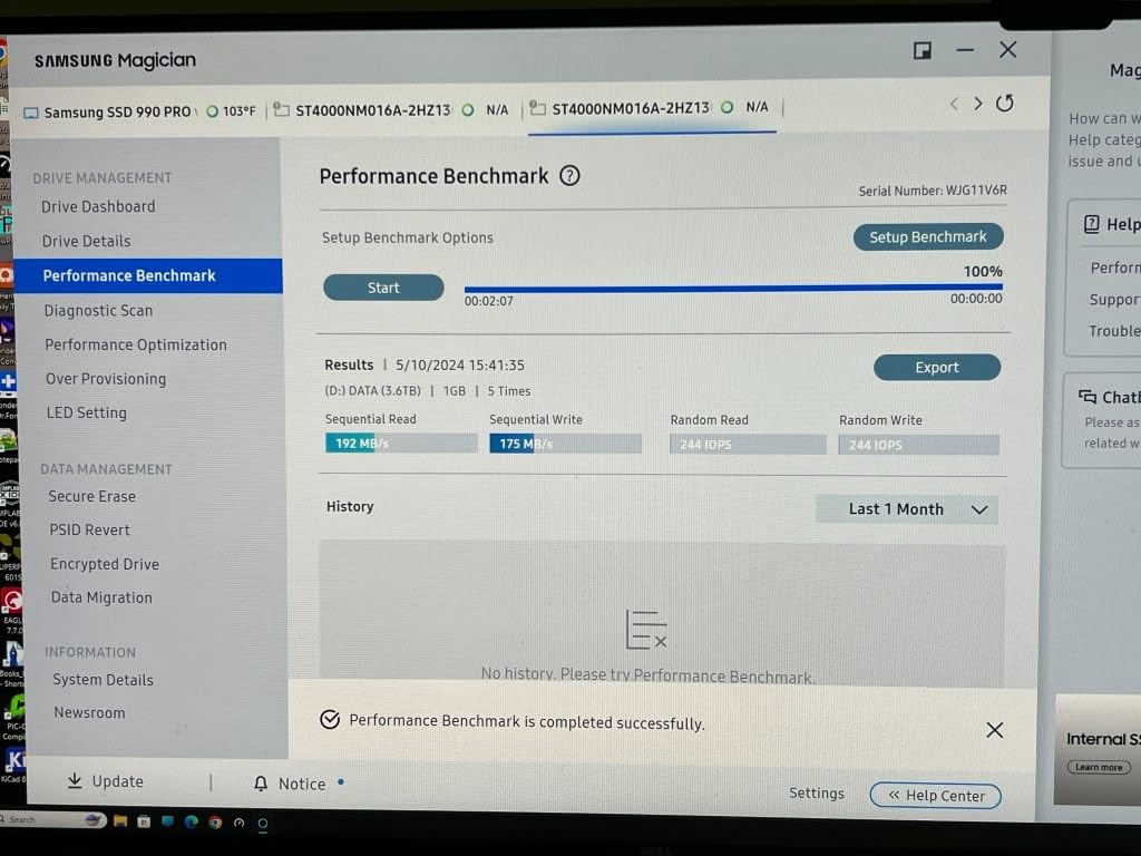 Samsung 990 PRO w/ Heatsink SSD 2TB, PCIe Gen4 M.2 2280, Speeds Up to 7,450MB/s for PS5 Console Expansion customer photo 2