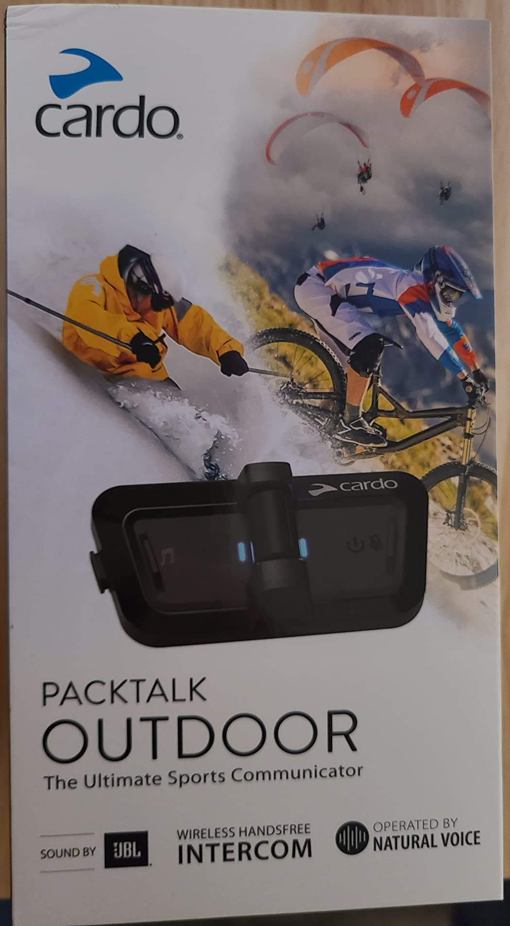 Cardo PACKTALK Outdoor Helmet Communication System, Great for Ski, Snowboard and Cycling (Black, Single Pack) customer photo 1