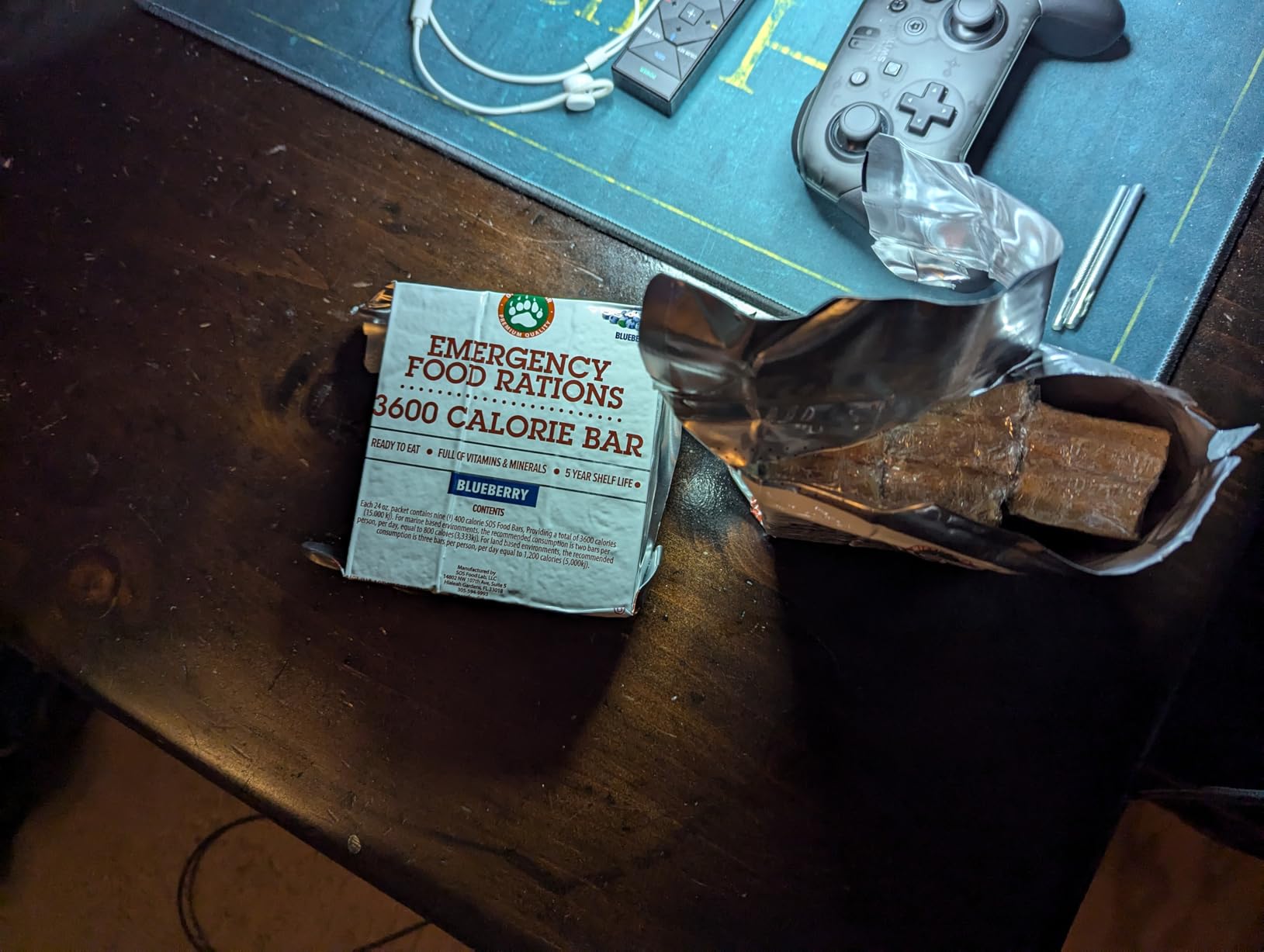 Grizzly Gear Emergency Food Rations- 3600 Calorie Blueberry Bar - 3 Day, 72 Hour Supply For Disaster, Hurricane, Flood Preparedness - Less Sugar, More Nutrients Than Leading Brands - 5 Year Shelf Life customer photo 2