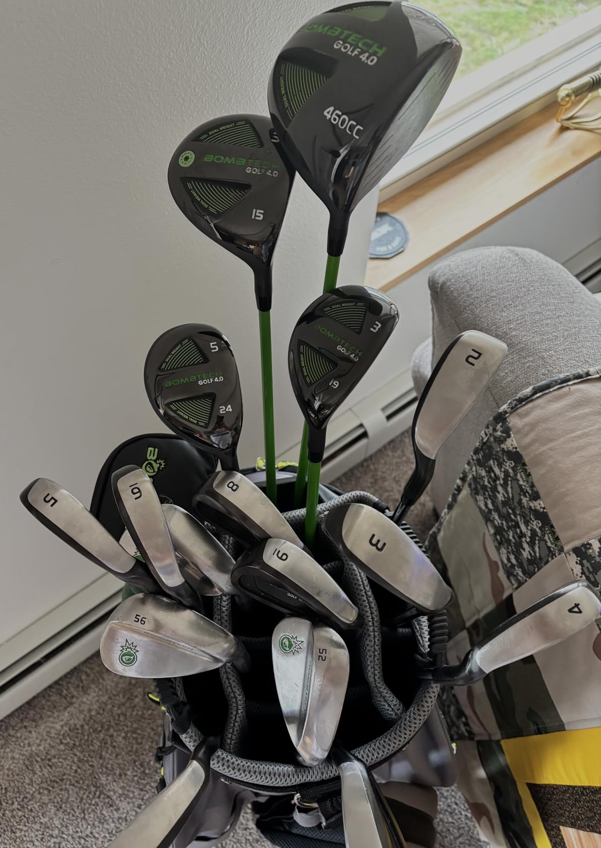 BombTech Golf Premium 4.0 Iron Set - Right-Handed Irons Include 4, 5, 6, 7, 8, 9, PW customer photo 2