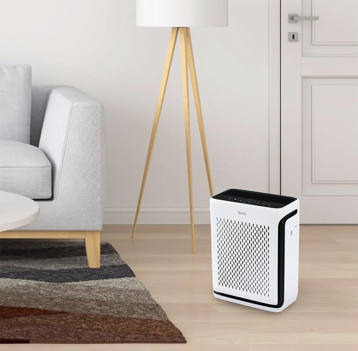 LEVOIT Air Purifier for Home Large Room Up to 1073 Ft² with Smart WiFi, Vital 100S-P, White customer photo 1