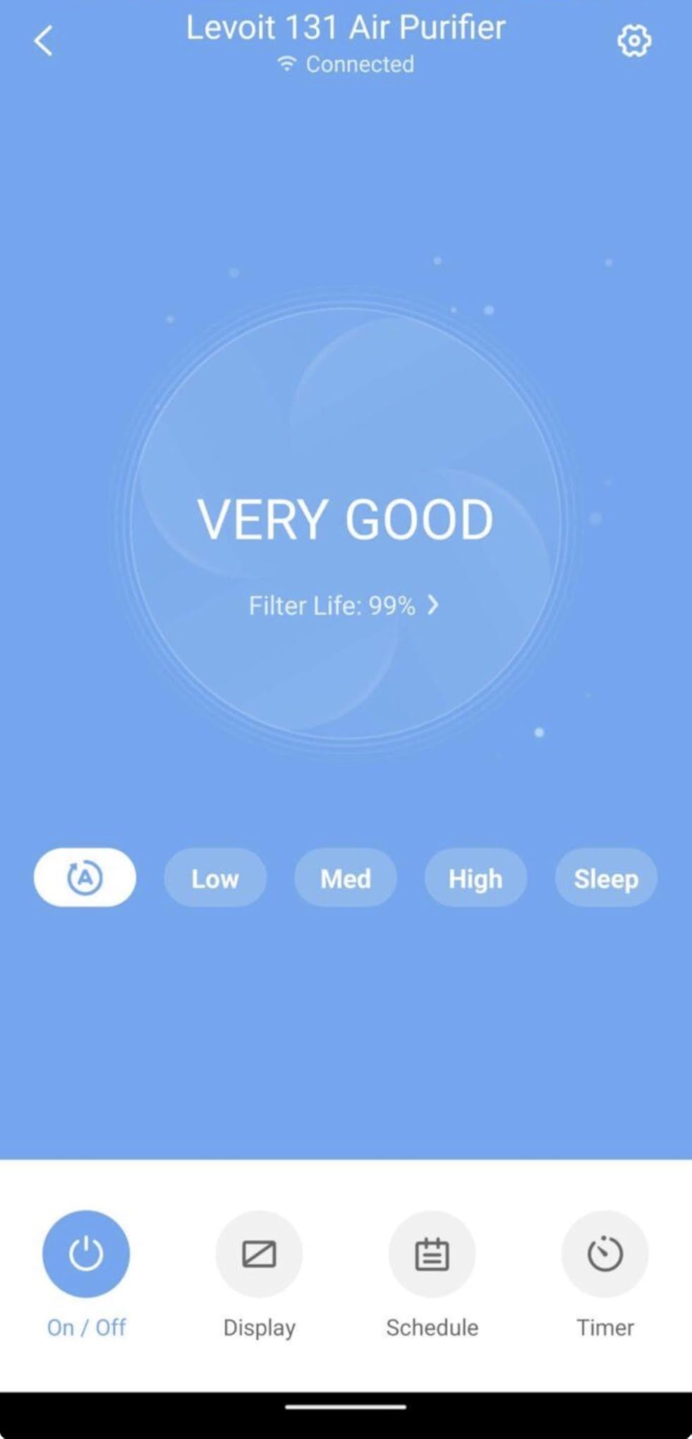 LEVOIT Air Purifier for Home Large Room Up to 1073 Ft² with Smart WiFi, Vital 100S-P, White customer photo 2