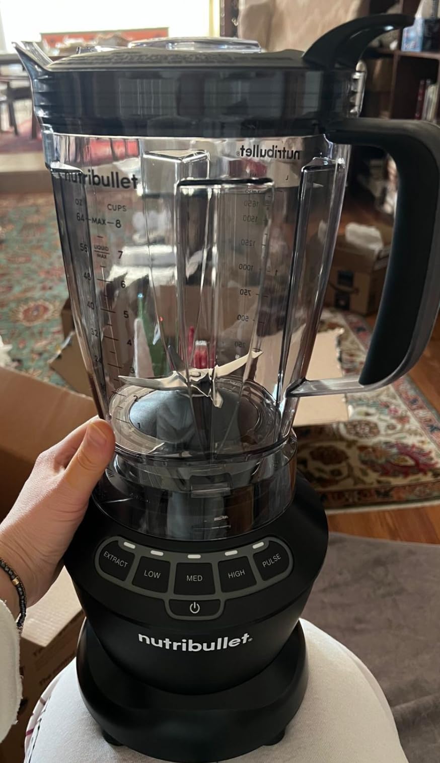 Nutribullet Full-Size Blender Combo | NBF50500 | 1200W, 64oz Pitcher, 32oz Cup customer photo 1