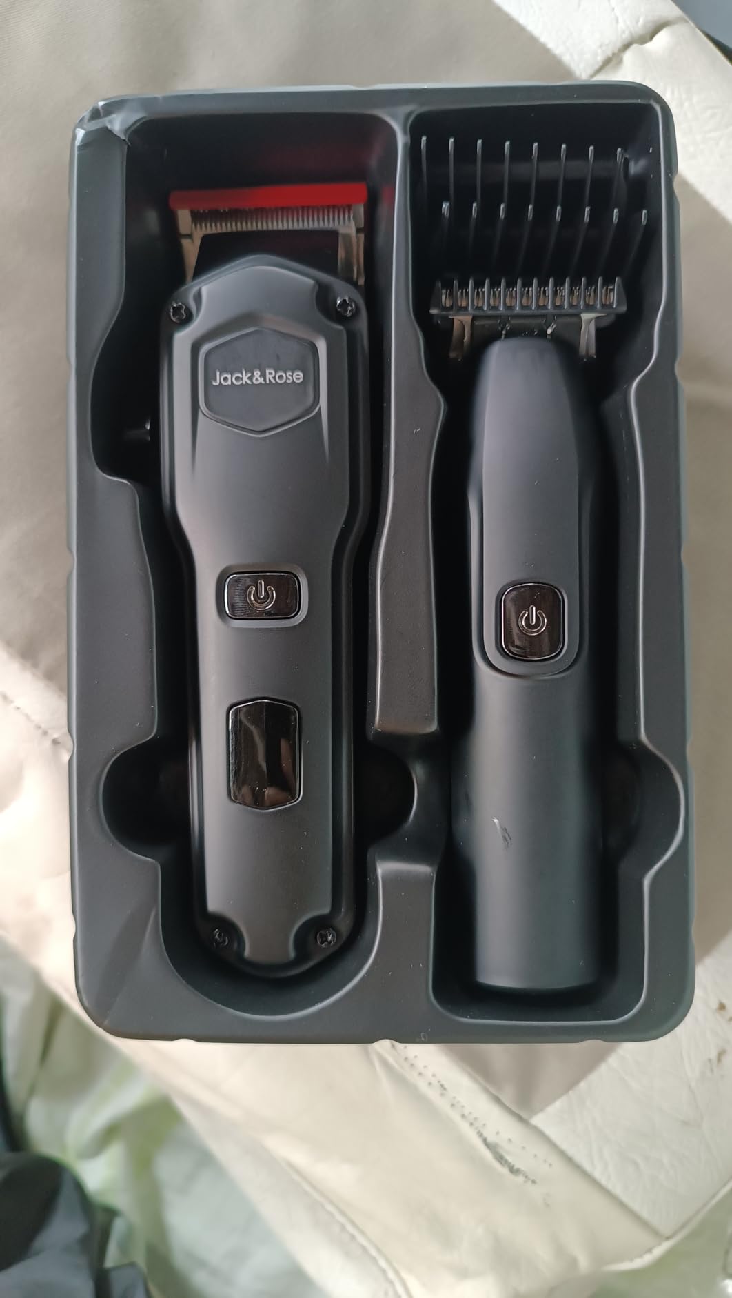 Jack & Rose Clippers and Trimmers Set, Cordless Hair Clippers for Men, Barber Clippers Set customer photo 2