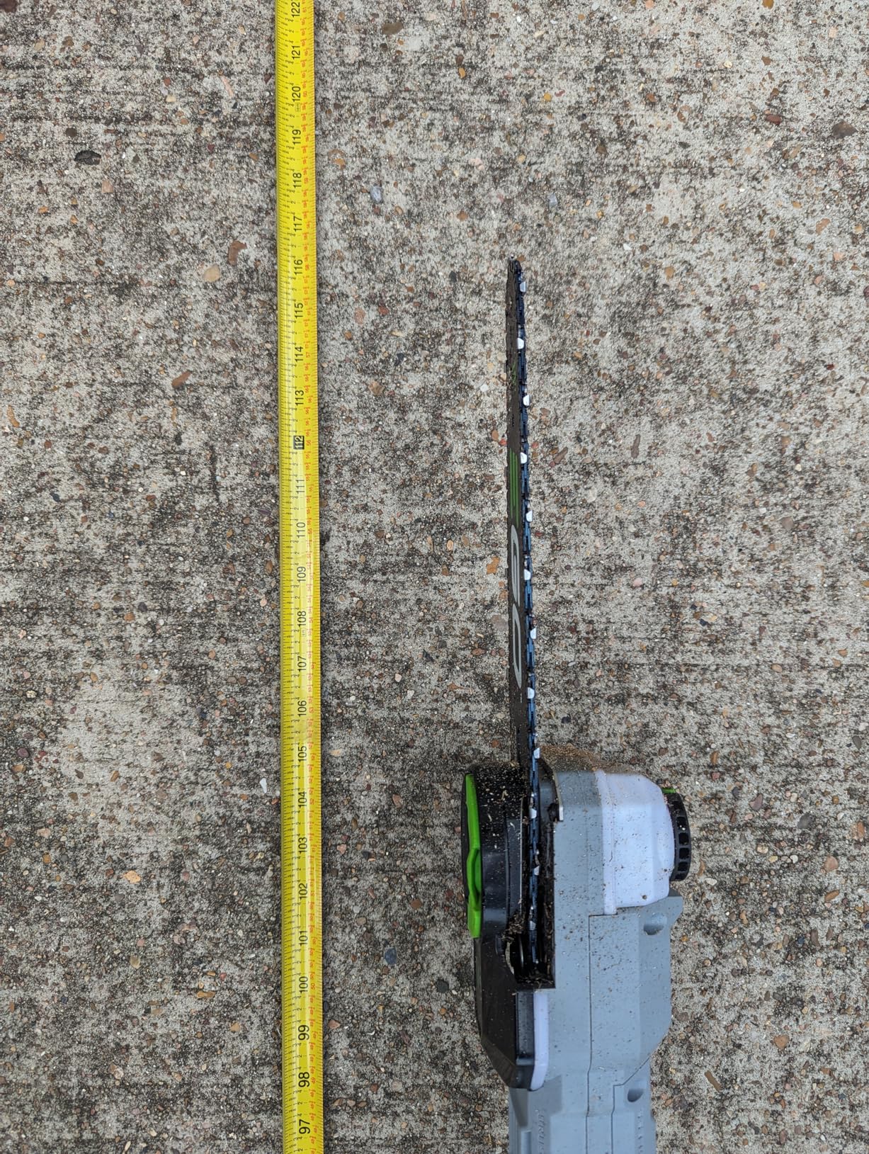 EGO Power+ Pole Saw for Tree Trimming, Cordless Electric Pole Saw with Telescopic LED Cut Line Indicator, Includes 56V 2.5Ah Battery and Charger (PS1001) customer photo 2