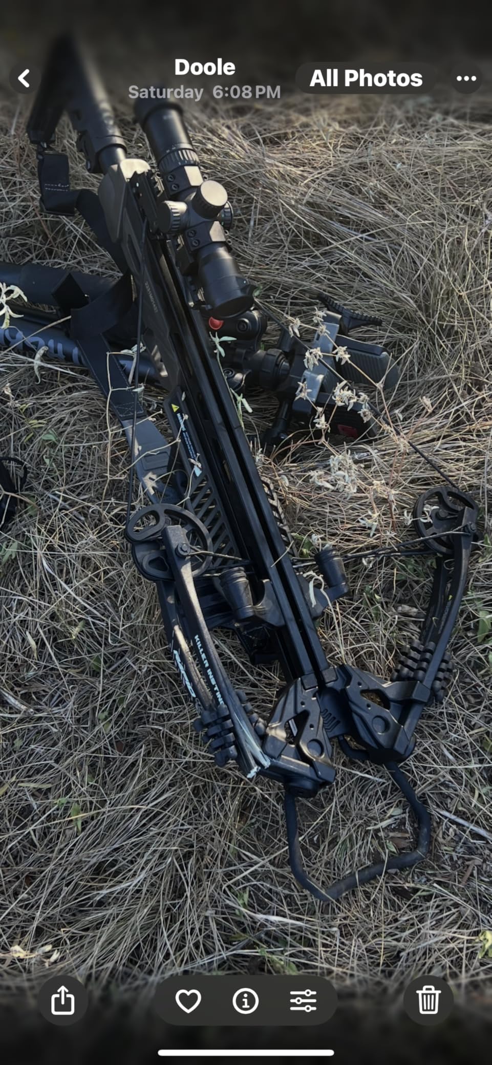 Killer Instinct Rapid 420 Crossbow - 420 FPS High-Speed Hunting Crossbow with 4x32 Scope customer photo 1