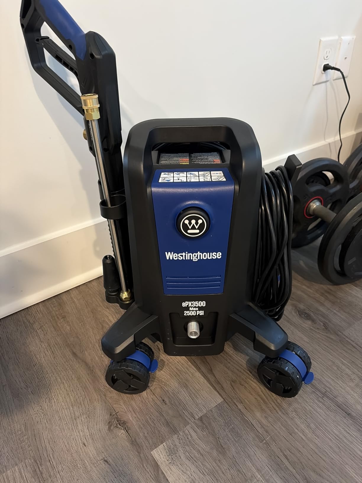 Westinghouse ePX3500 Electric Pressure Washer, 2500 Max PSI 1.76 Max GPM with Anti-Tipping Technology, Onboard Soap Tank, Pro-Style Steel Wand, 5-Nozzle Set customer photo 1