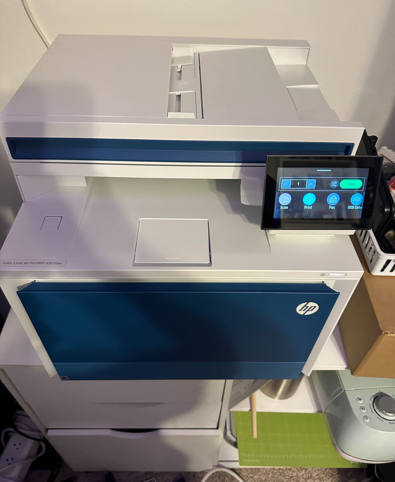 HP Color LaserJet Pro MFP 4301fdw Wireless All-in-One Color Laser Printer, Scanner, Copier, Fax, Best-for-Office customer photo 1