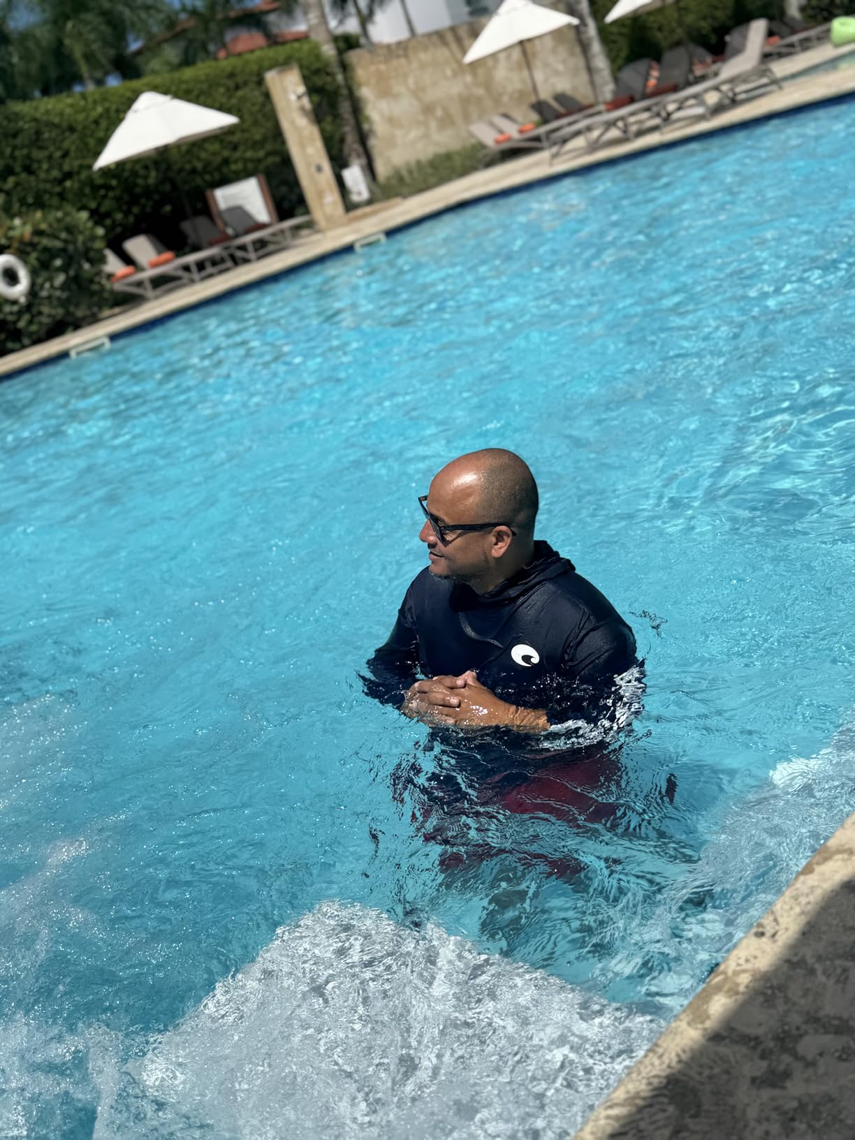 Costa Del Mar Technical Hooded Long Sleeve Shirt customer photo 1