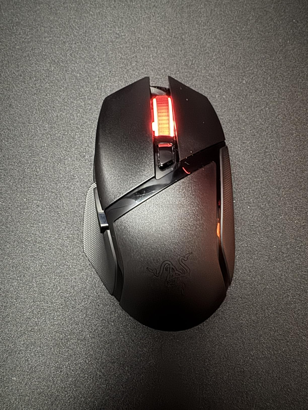 Razer Basilisk V3 X HyperSpeed Customizable Wireless Gaming Mouse: Mechanical Switches Gen-2, 18K Optical Sensor, Chroma RGB, 9 Programmable Controls, 285 Hr Battery - Classic Black customer photo 1