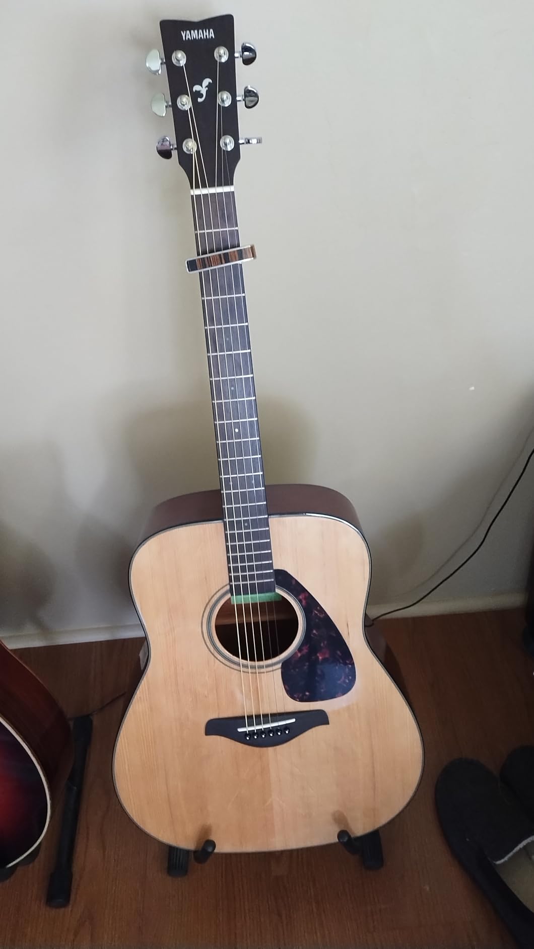 YAMAHA FG800J Solid Top Acoustic Guitar, Dreadnought customer photo 2