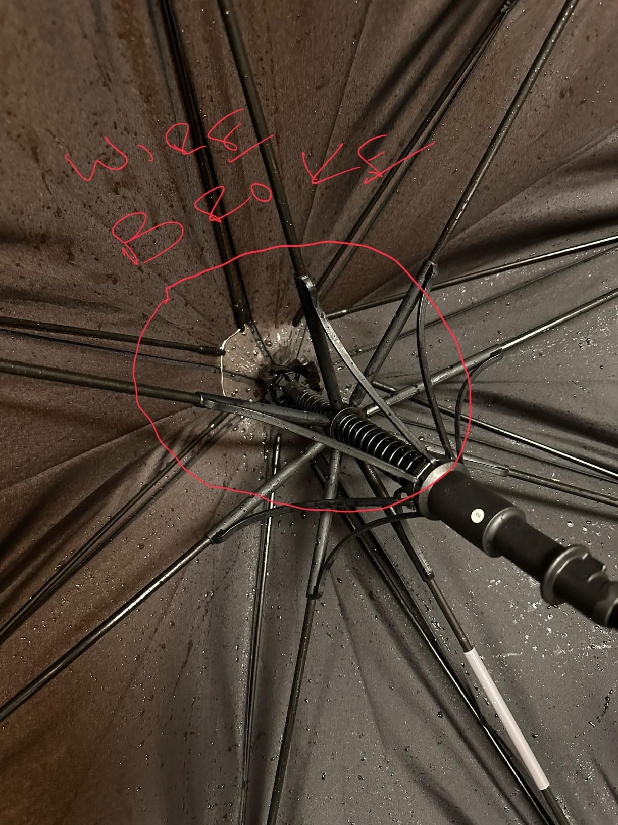 Weatherman Umbrella - Golf Umbrella - Windproof Sports Umbrella Resists Up to 55 MPH Winds - Available in 2 Sizes and 5 Colors customer photo 2