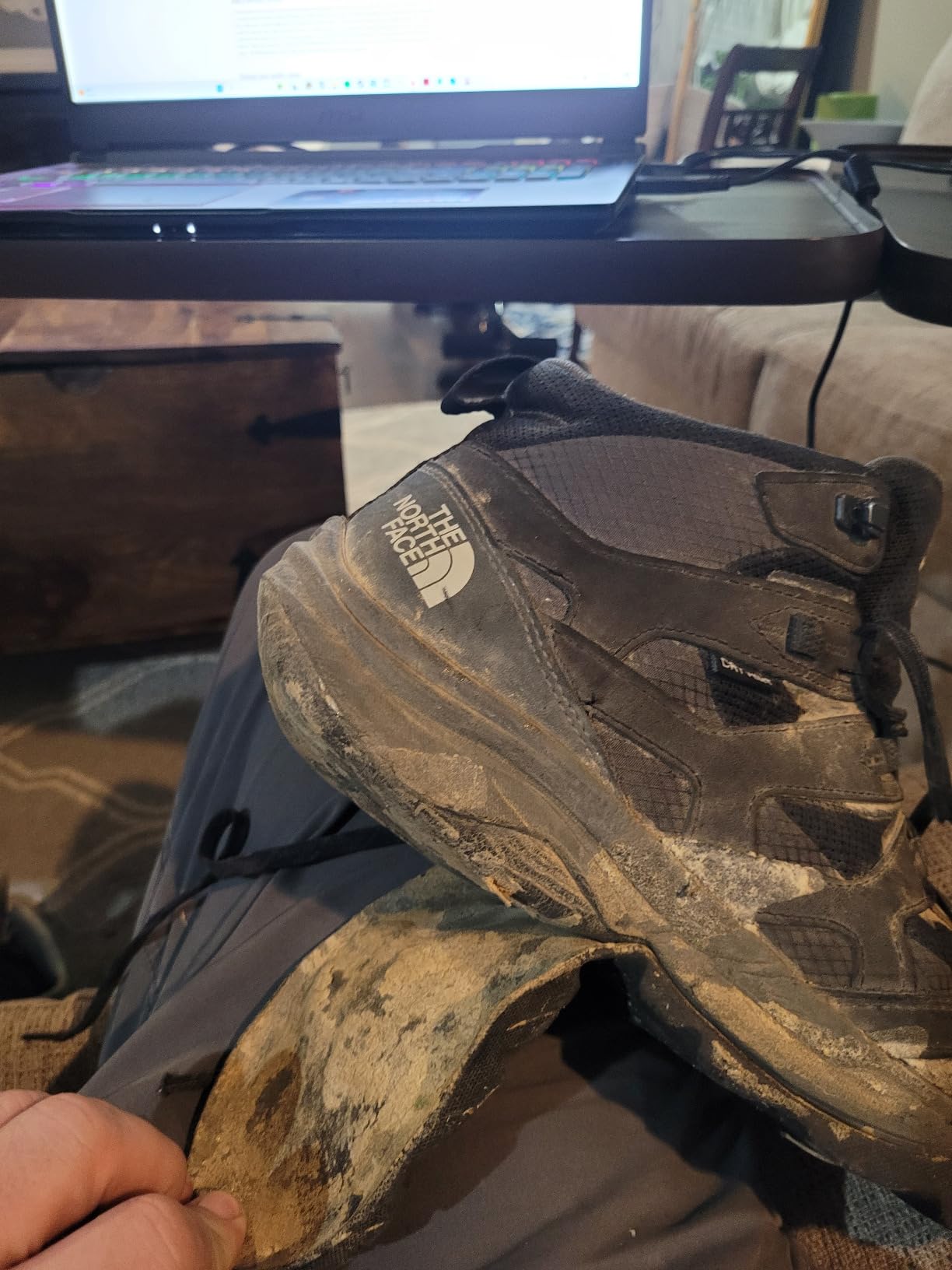 The North Face Men's Hedgehog 3 Mid Waterproof Hiking Boot customer photo 2