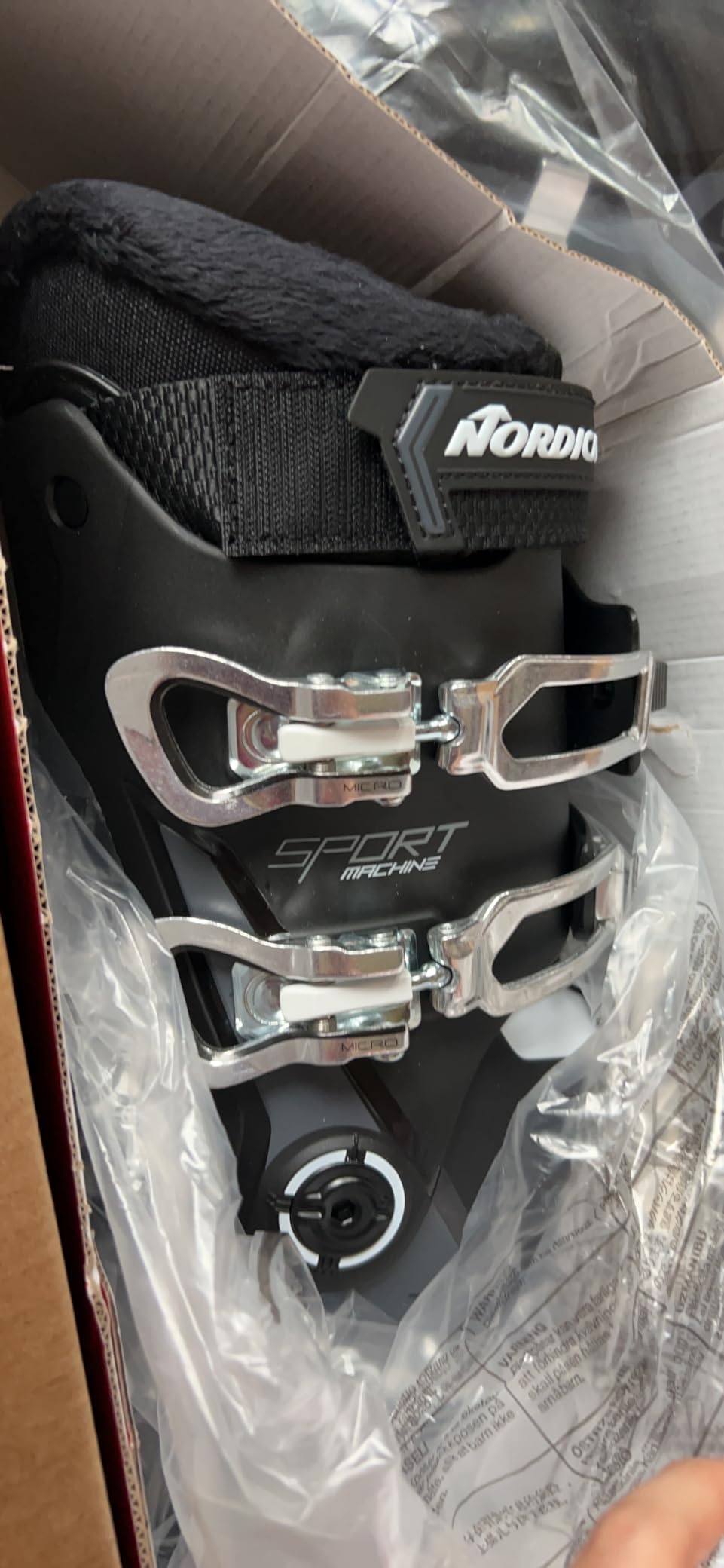 NORDICA Women's Sportmachine 3 65 Ski Boots - Medium Wide Volume Easy-Entry All-Mountain customer photo 2