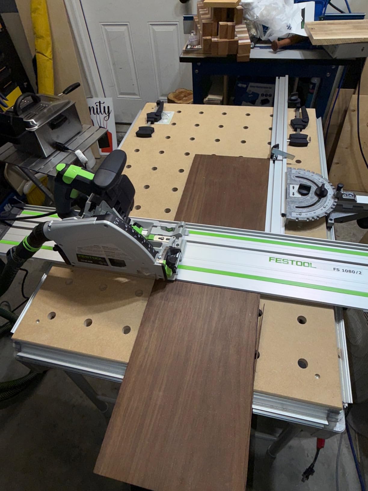 Plunge-Cut Track Saw TS 60 KEB-F-Plus-FS US with 55-Inch (1400mm) Guide Rail customer photo 1