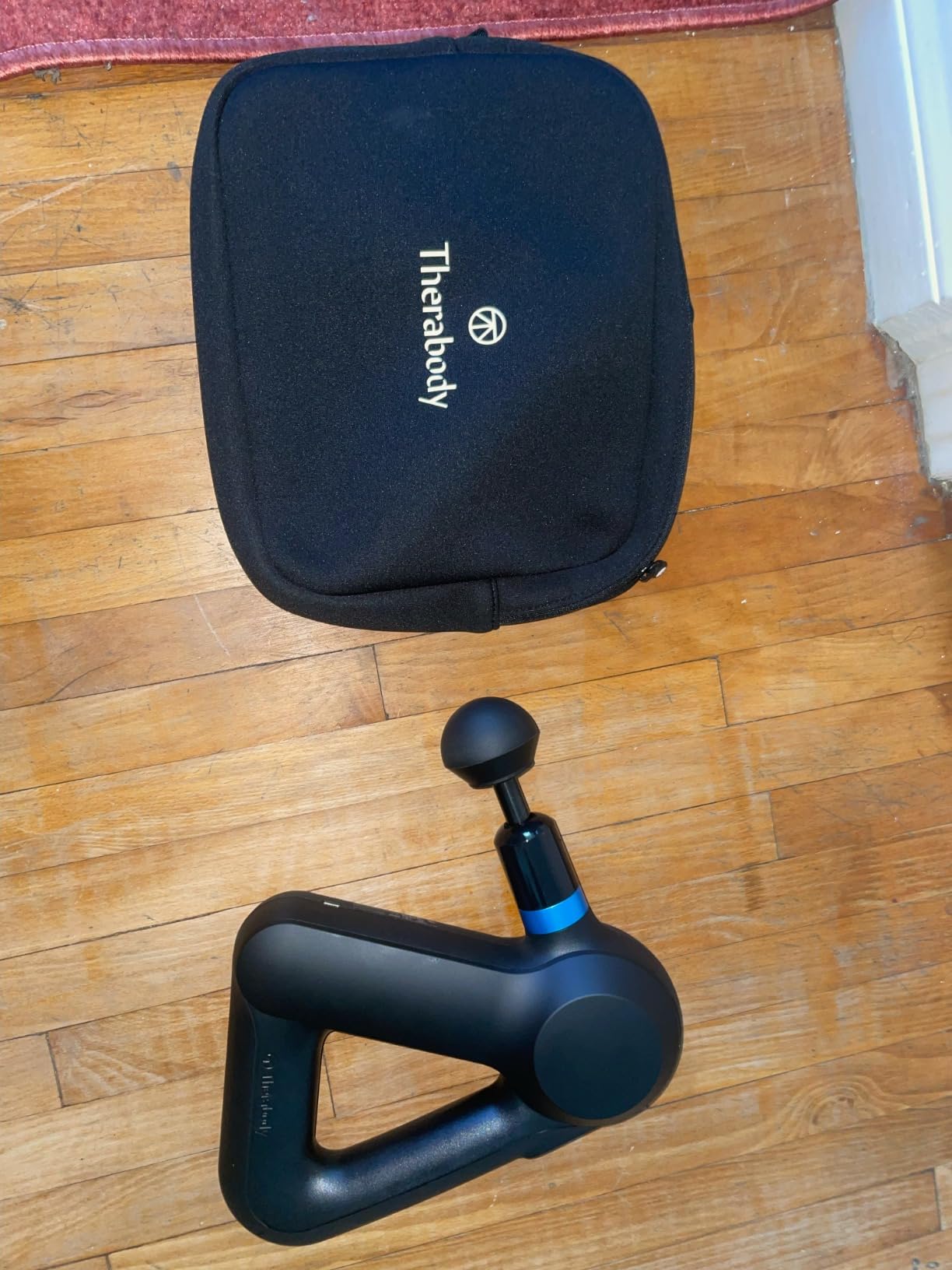 Therabody Theragun Elite (5th Generation) - Handheld Deep Tissue Massage Gun - Bluetooth Enabled Percussion & Personal Massager for Pain Relief customer photo 1