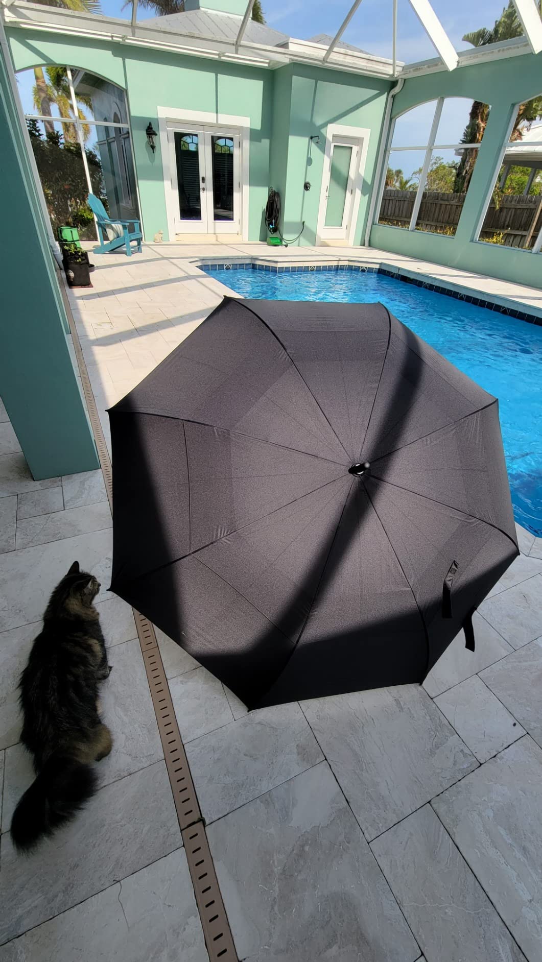 SIEPASA Golf Umbrella Large 62/68/72 Inch Automatic Open Golf Umbrella Extra Large Oversize Double Canopy Vented Umbrella Windproof Waterproof for Men and Women customer photo 2