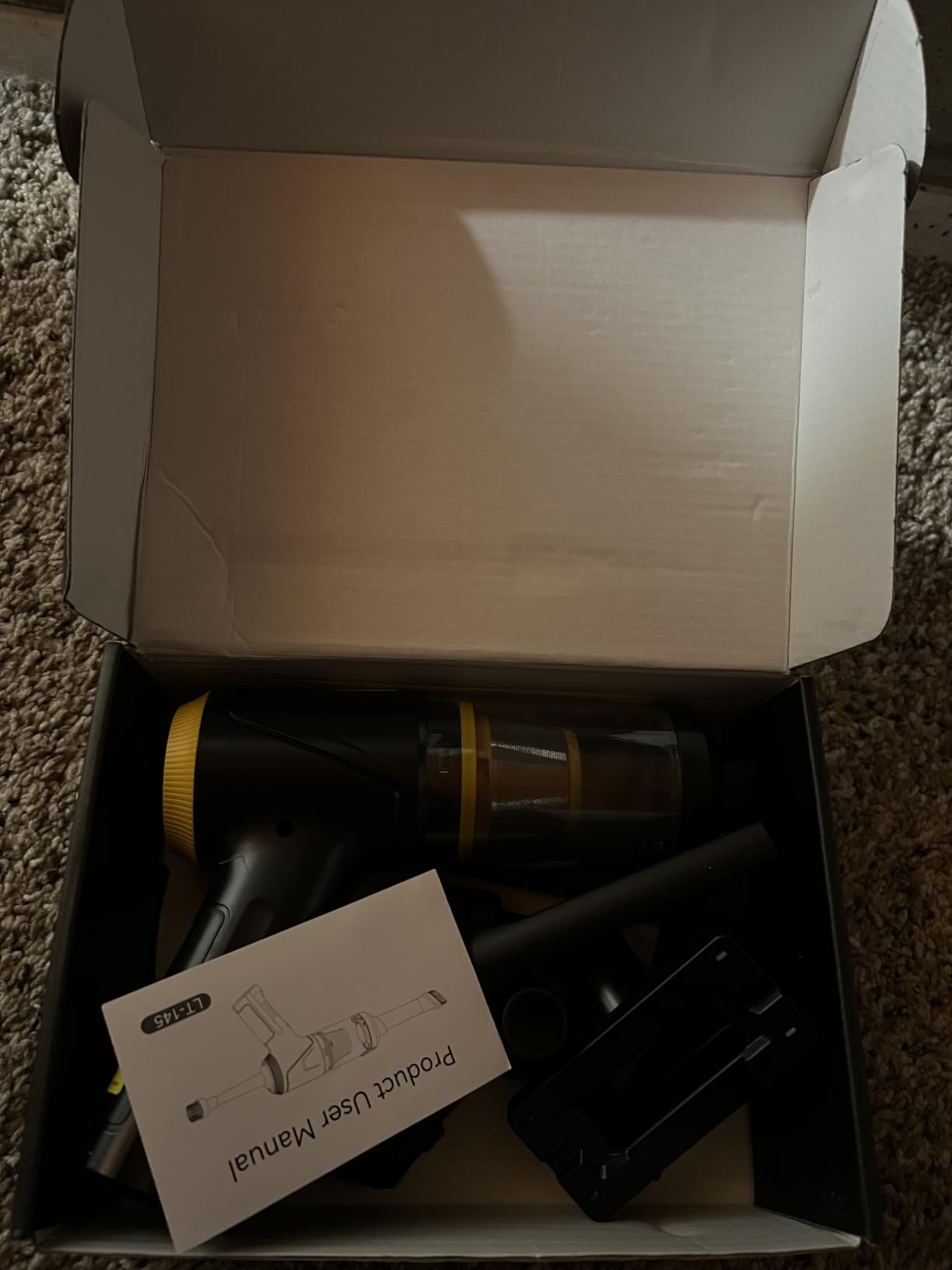 Handheld Vacuum Cleaner 26000Pa Suction with Brushless Motor, 4-in-1 Portable Mini Car Vacuum with 3 Suction Modes, Cordless Vacuum with LED Light, Type-C Charge customer photo 1