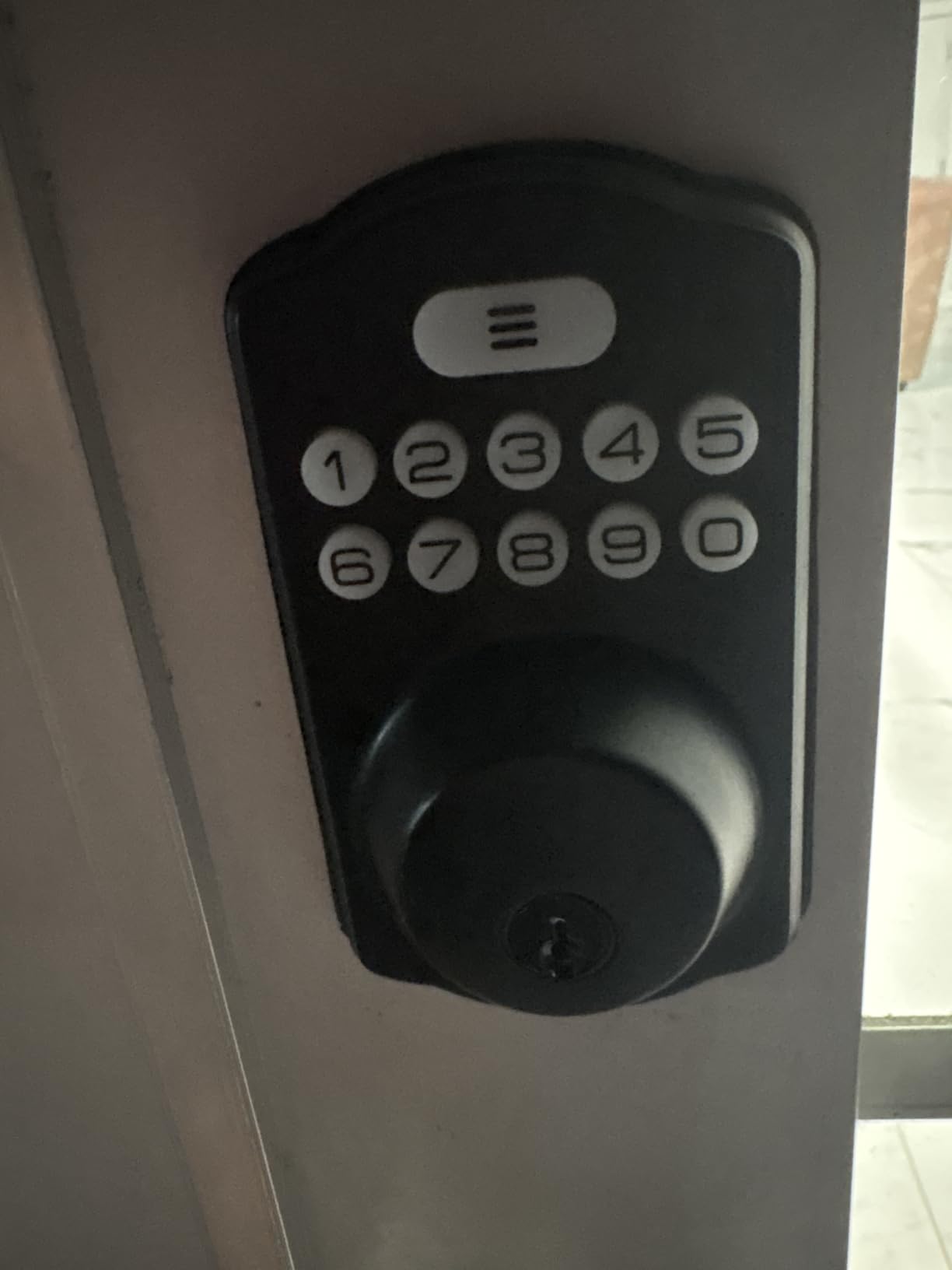 Veise Keyless Entry Door Lock with 2 Lever Handles - Electronic Keypad Deadbolt, Easy Installation Digital Smart Front Door Lock Set, Matte Black customer photo 2