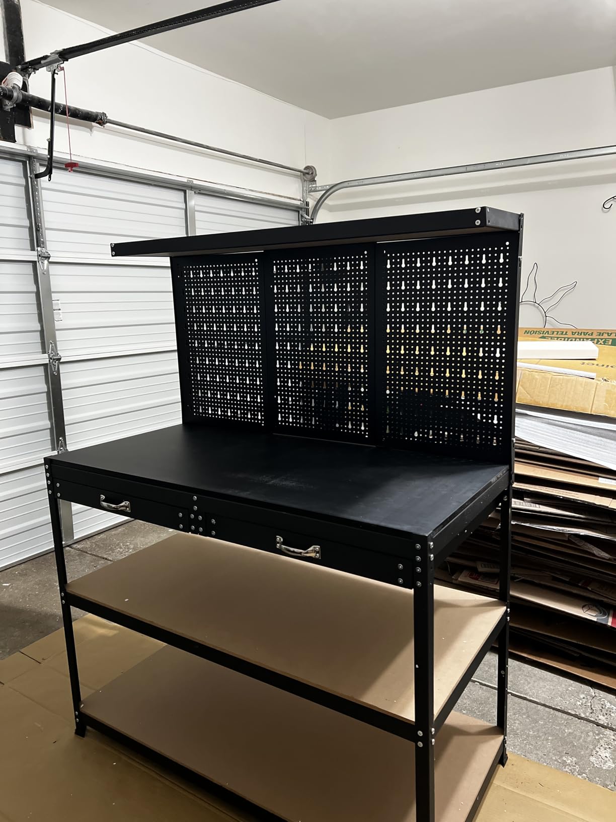 Goplus Work Bench with Storage, 48