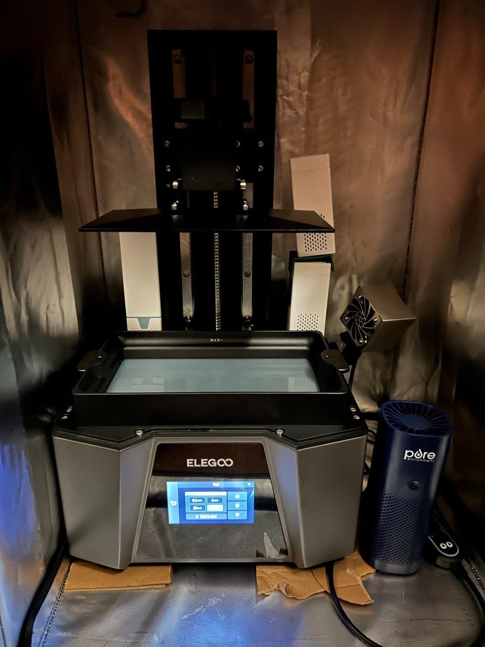 ELEGOO Saturn 3 Ultra MSLA 3D Printer with 10 inch 12K Monochrome LCD, Wi-Fi Transfer, ACF Release Liner Film, Desktop Resin 3D Printer with Large Printing Size of 8.62 x 4.84 x 10.24 inches customer photo 1
