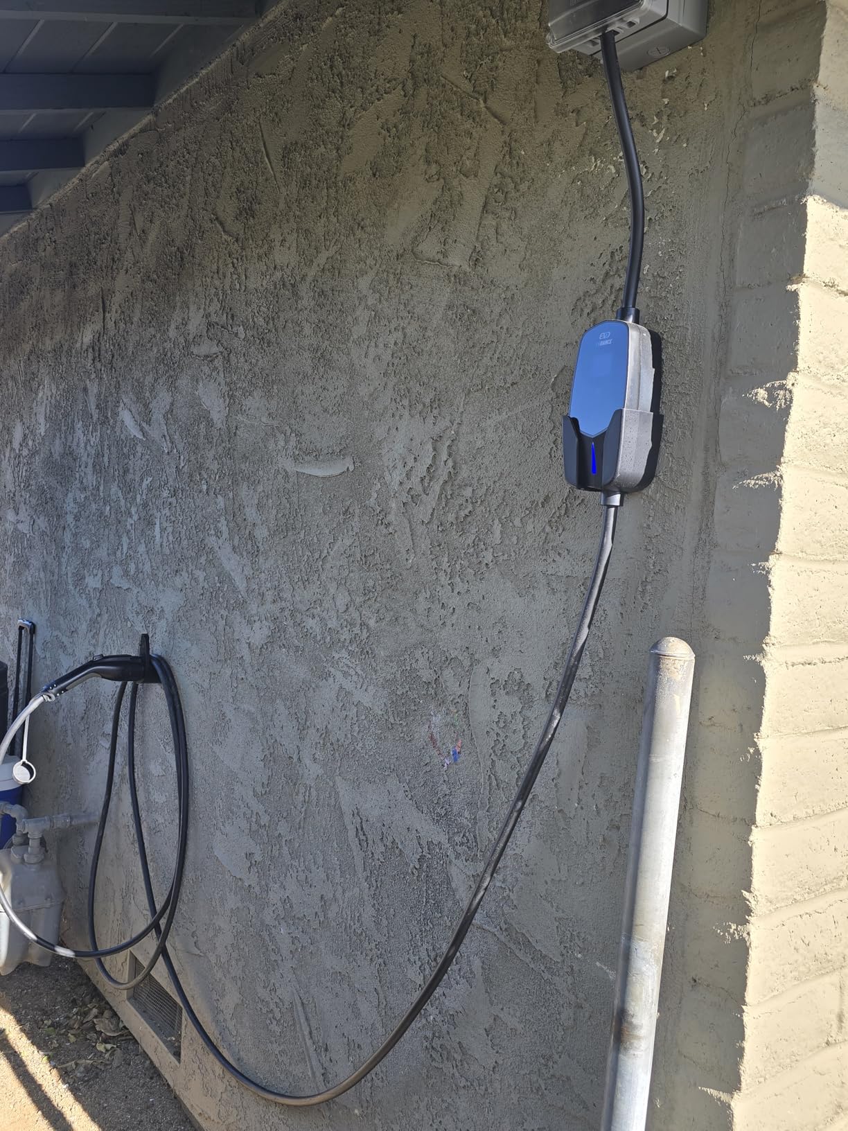 EVDANCE Level 2 EV Charger (32Amp, 240V, NEMA 14-50P), 7.68kW Fast Portable & Home Electric Car Charger with 25ft Cable, Adjustable Current/Delay Charging for J1772 EVs customer photo 1