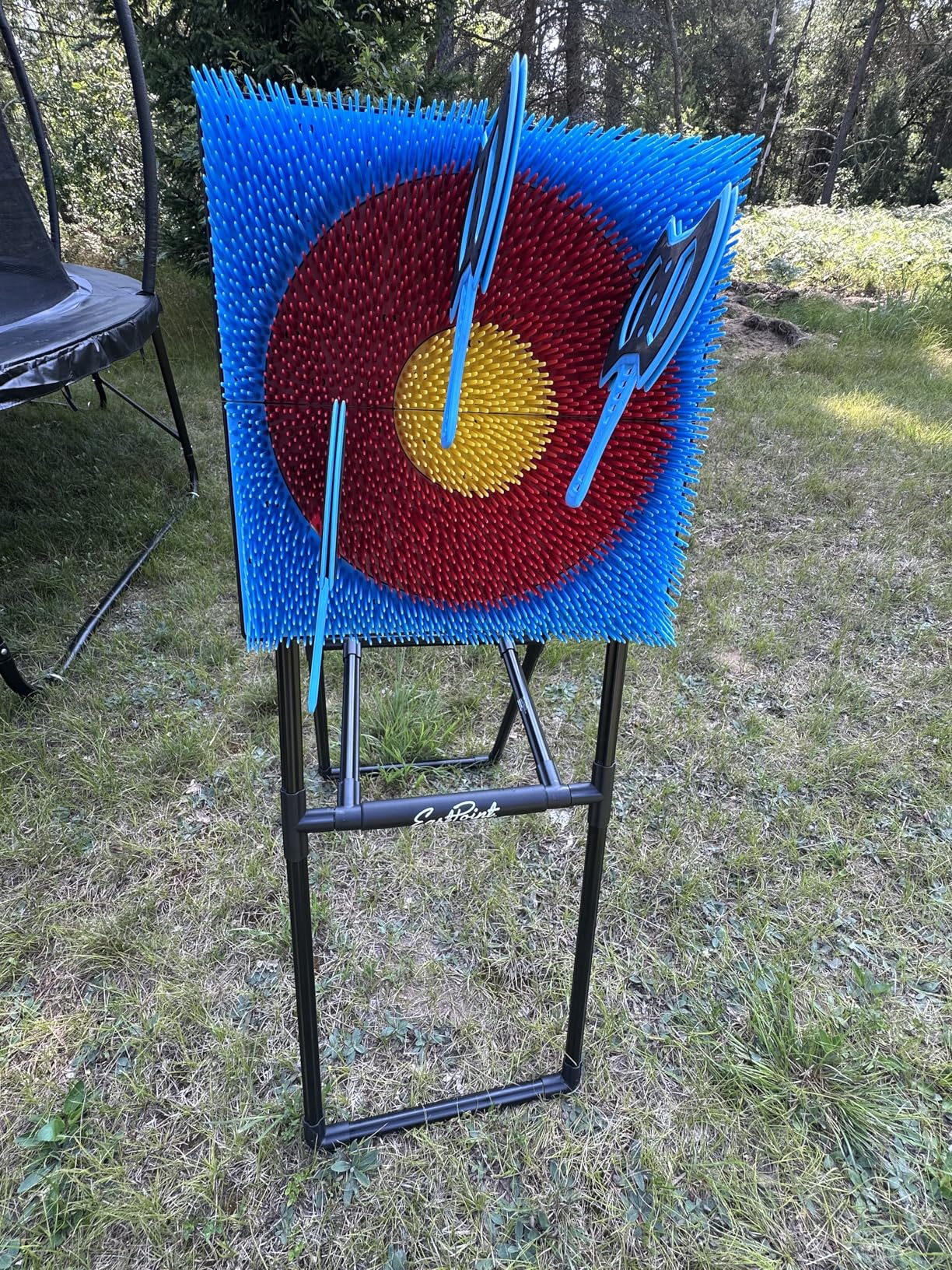 Eastpoint Axe Throw & Lawn Dart Target Sets - Bristle Axe Throwing Target & 2-in-1 Combo Backyard Game for Indoors and Outdoors customer photo 2