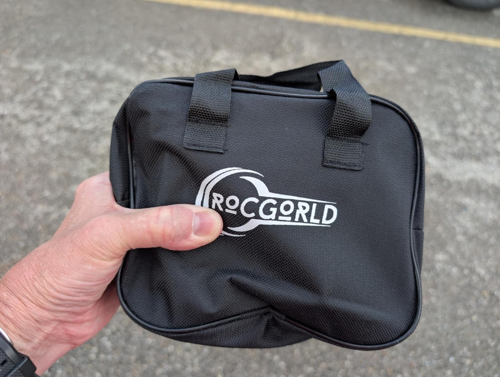 ROCGORLD R8 Tire Inflator Portable Air Compressor, DC 12V with Large Dual Digital Screen, 3X Faster Inflation Air Pump customer photo 1
