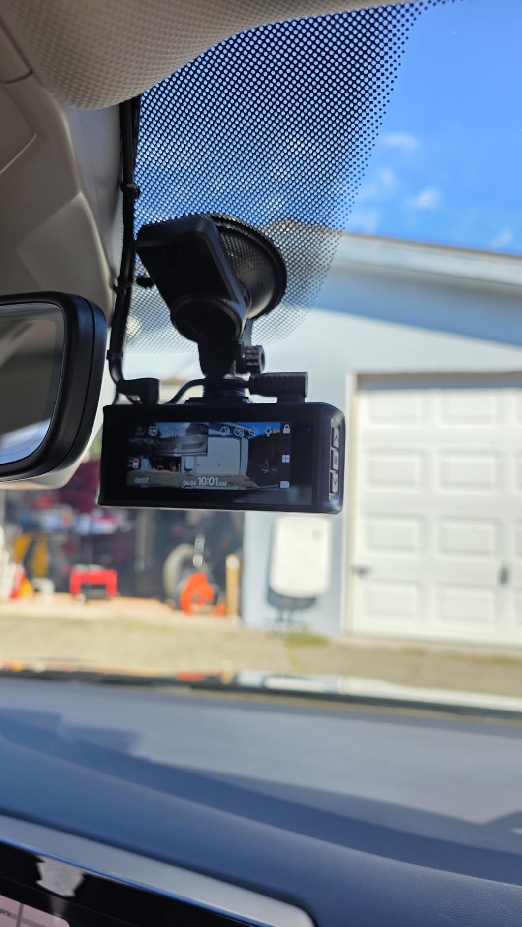 REDTIGER 4K STARVIS 2 Dash Cam Front and Rear, 5GHz WiFi 20MB/s Download, 128GB Card Included, Voice Control, Dash Camera for Cars with 3.18