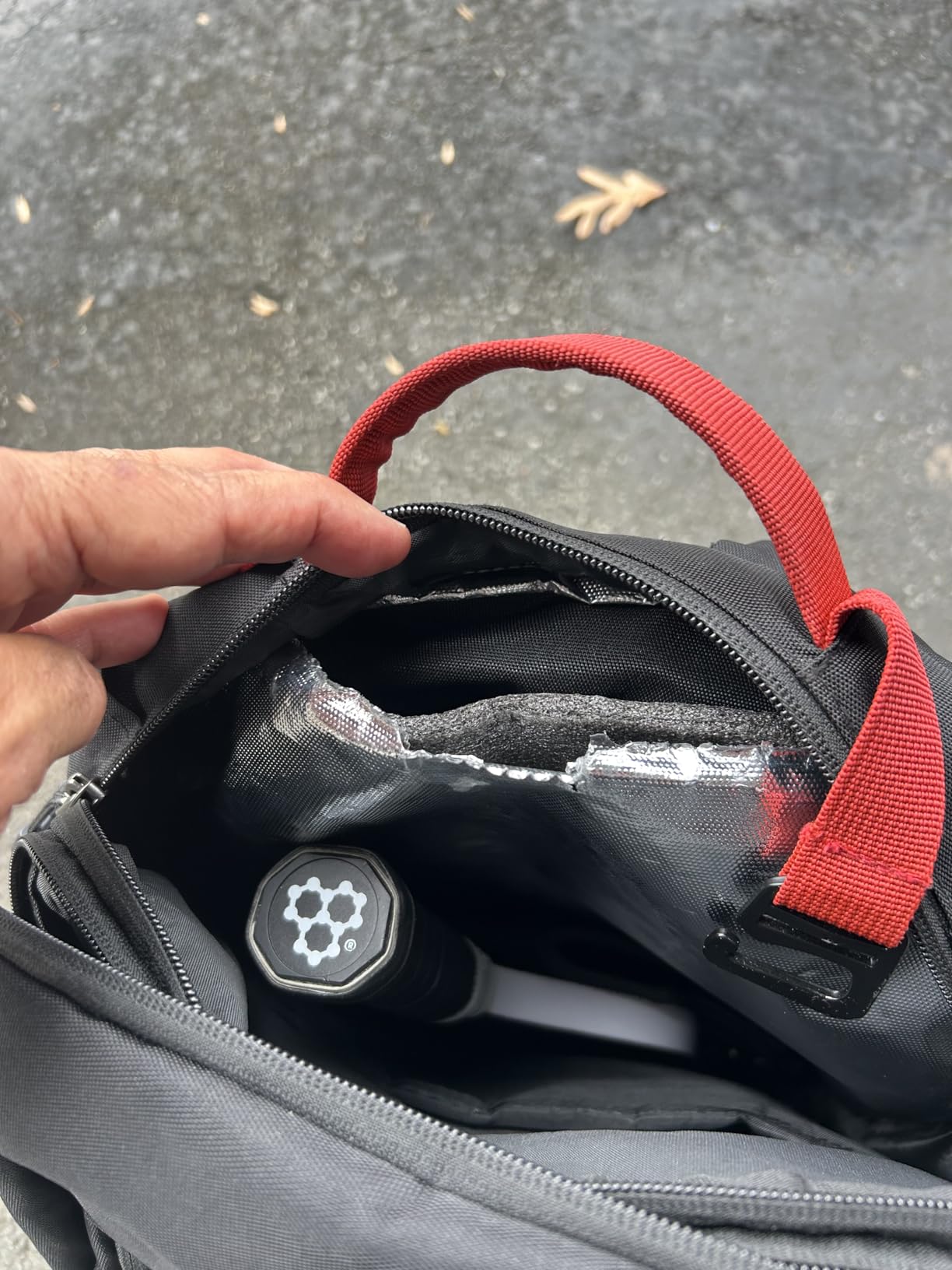 CRBN Pickleball - Backpack - Pro Team Pickleball Bag - Padded Compartment with Space for 3 Paddles, Shoes & More customer photo 2